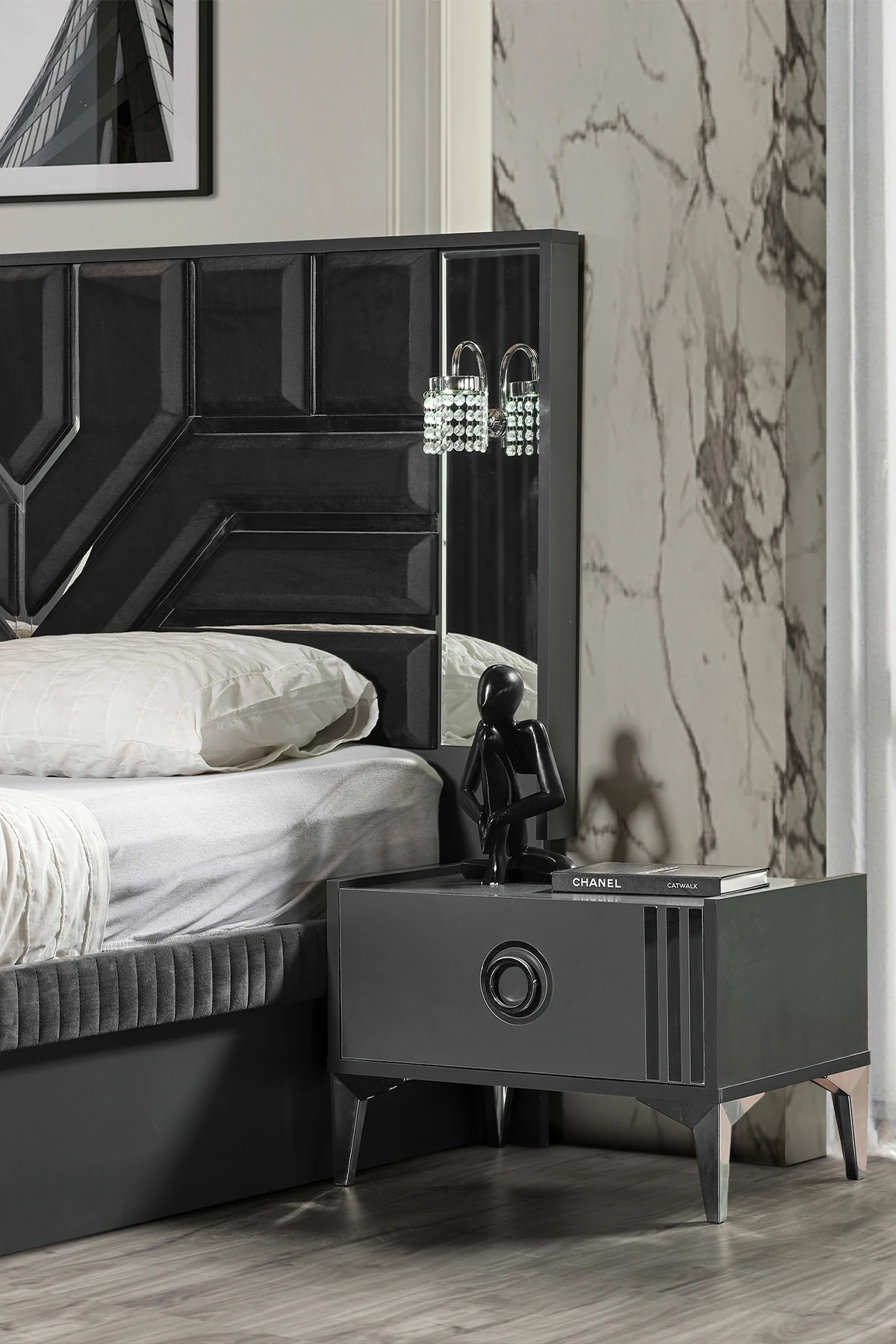 Roma 3 Çekmeceli Komodin