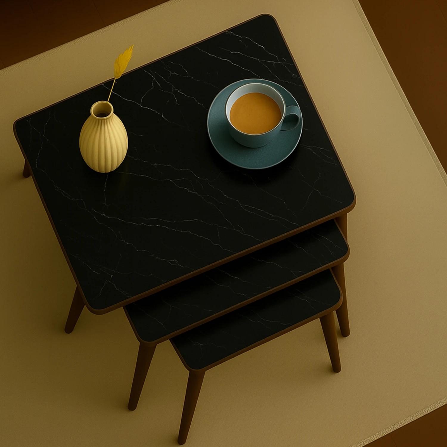 İstanbul Zigon Sehpa Bendir