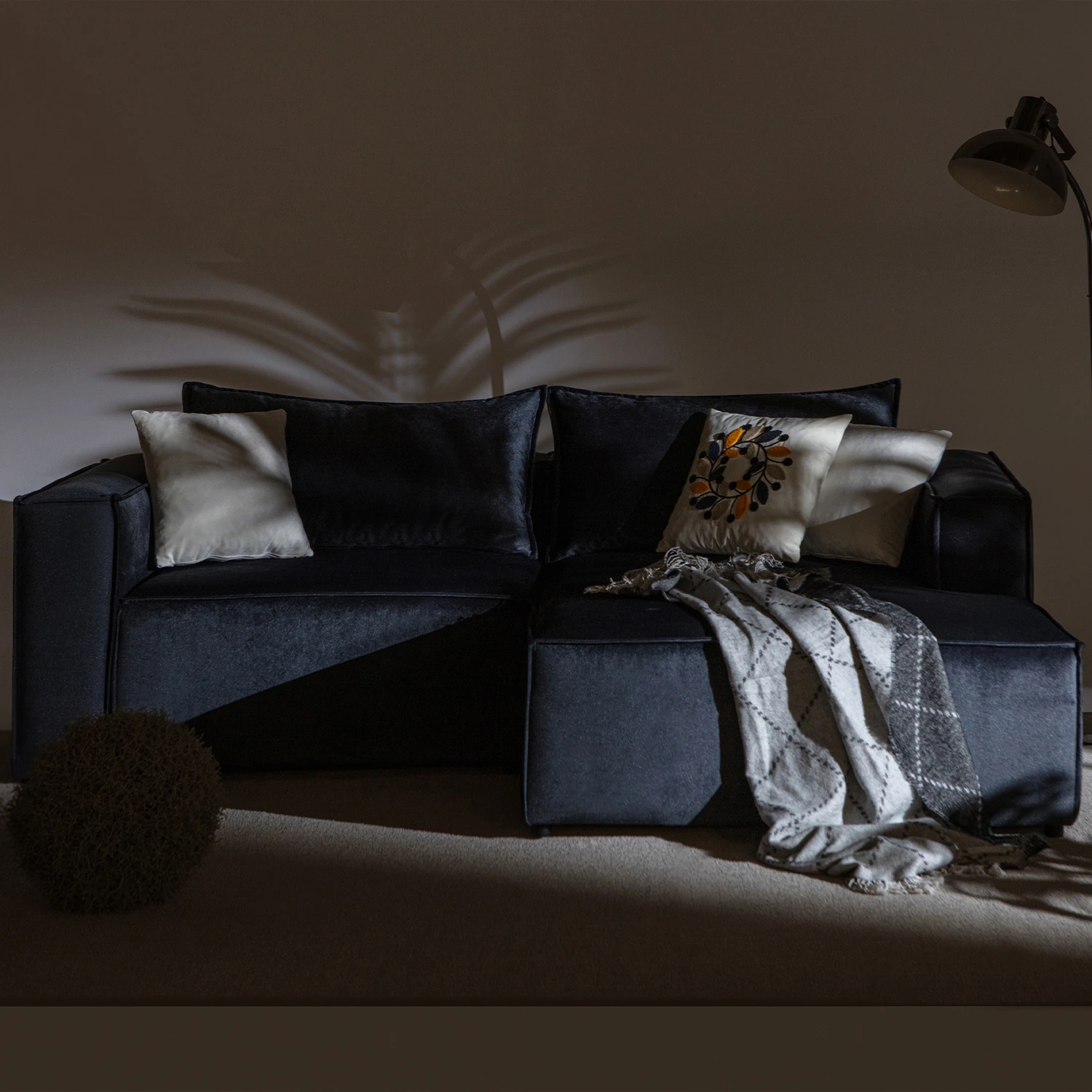 Arven Köşe Koltuk Takımı Antrasit