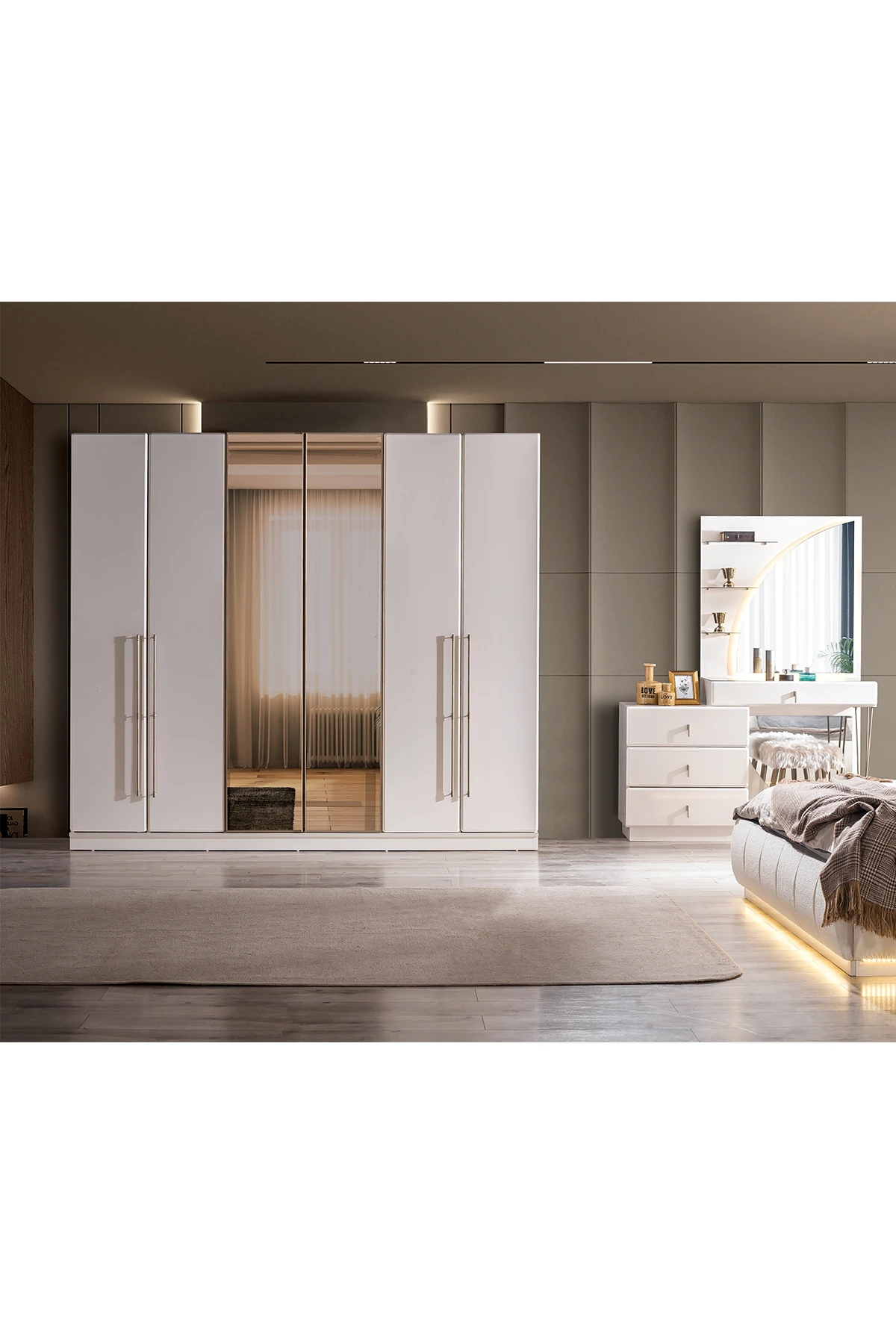 Ada Yatak Odası Takımı Gardırop