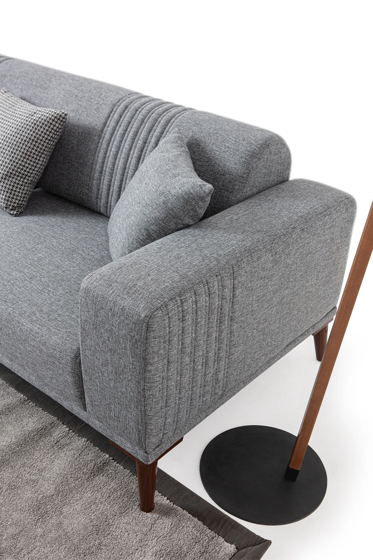 Regnar Üçlü Koltuk Gri