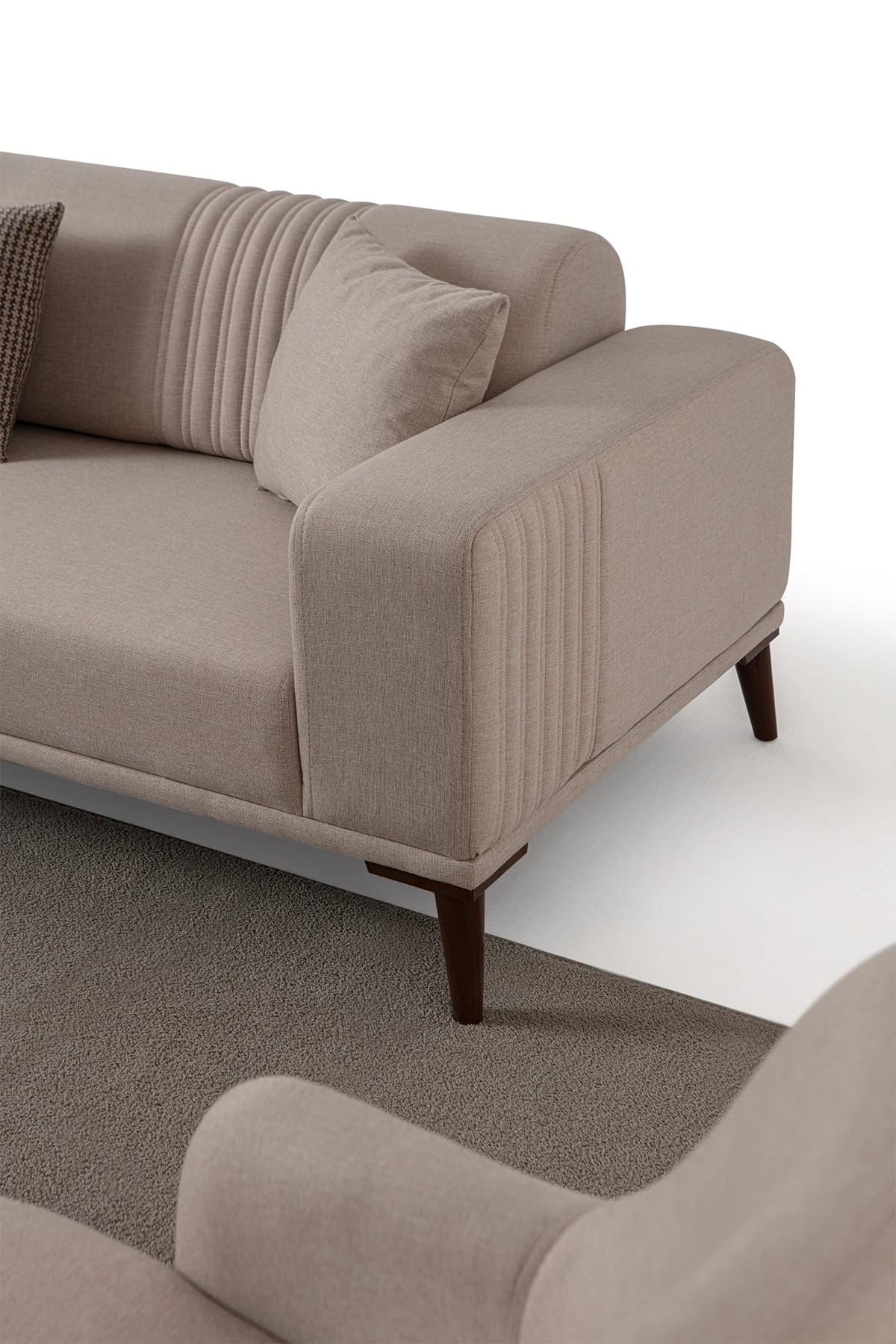 Regnar Üçlü Koltuk Sütlü Kahve