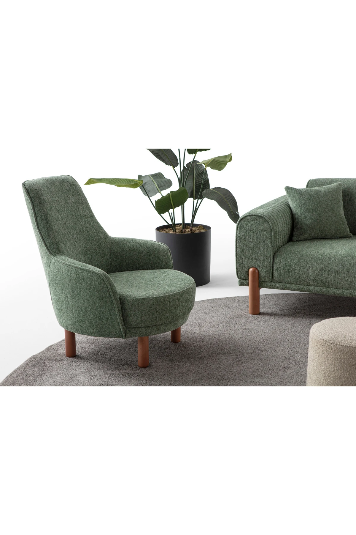 Armoni 3+3+1+1 Koltuk Takımı Yeşil