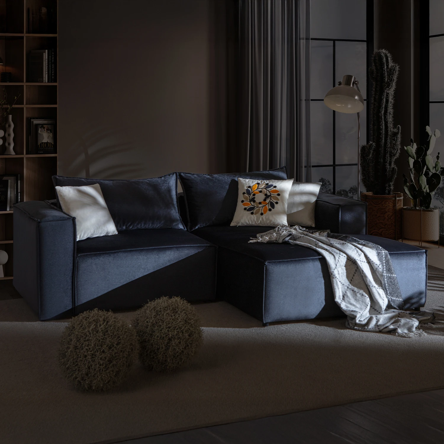 Arven Köşe Koltuk Takımı Antrasit