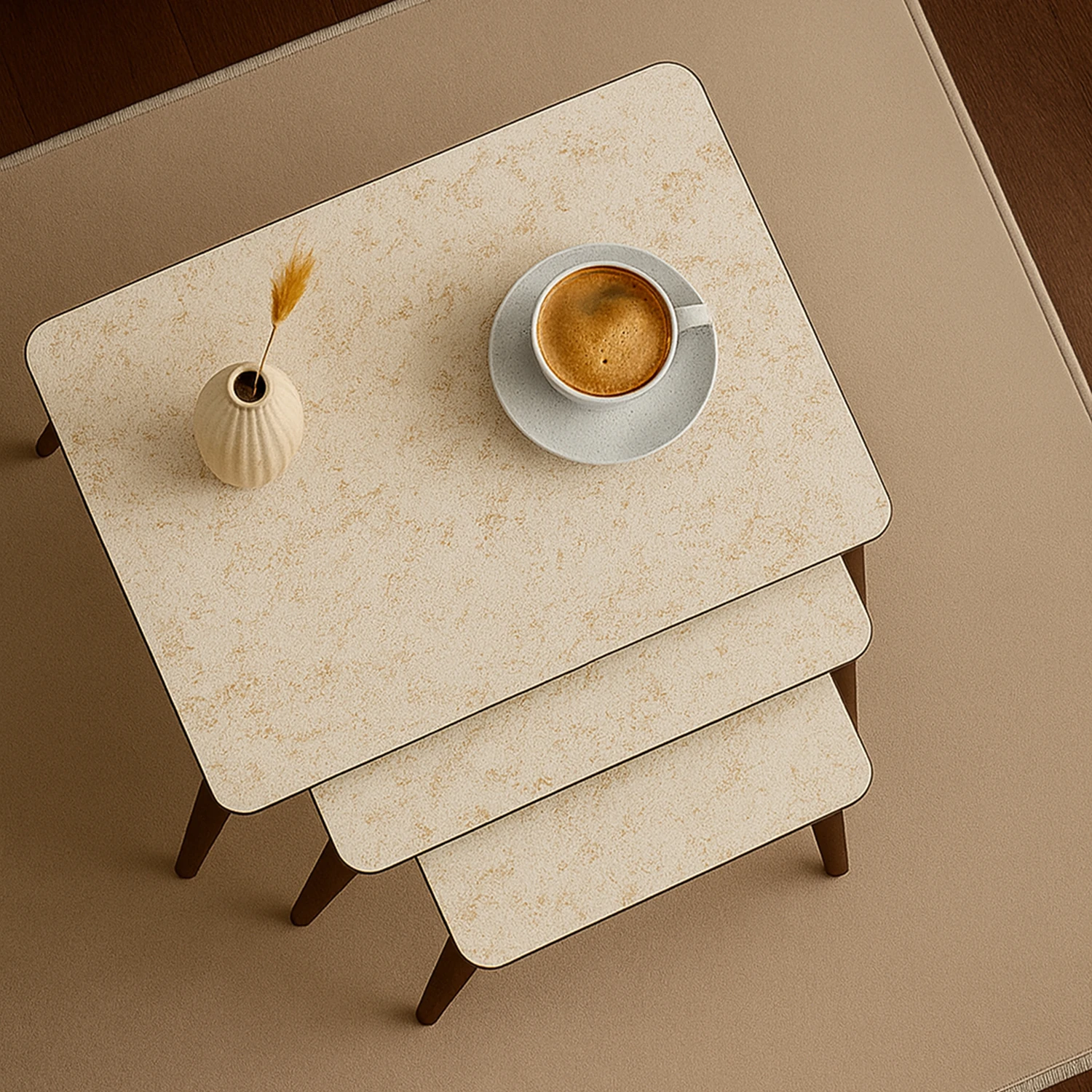 İstanbul Zigon Sehpa Traverten