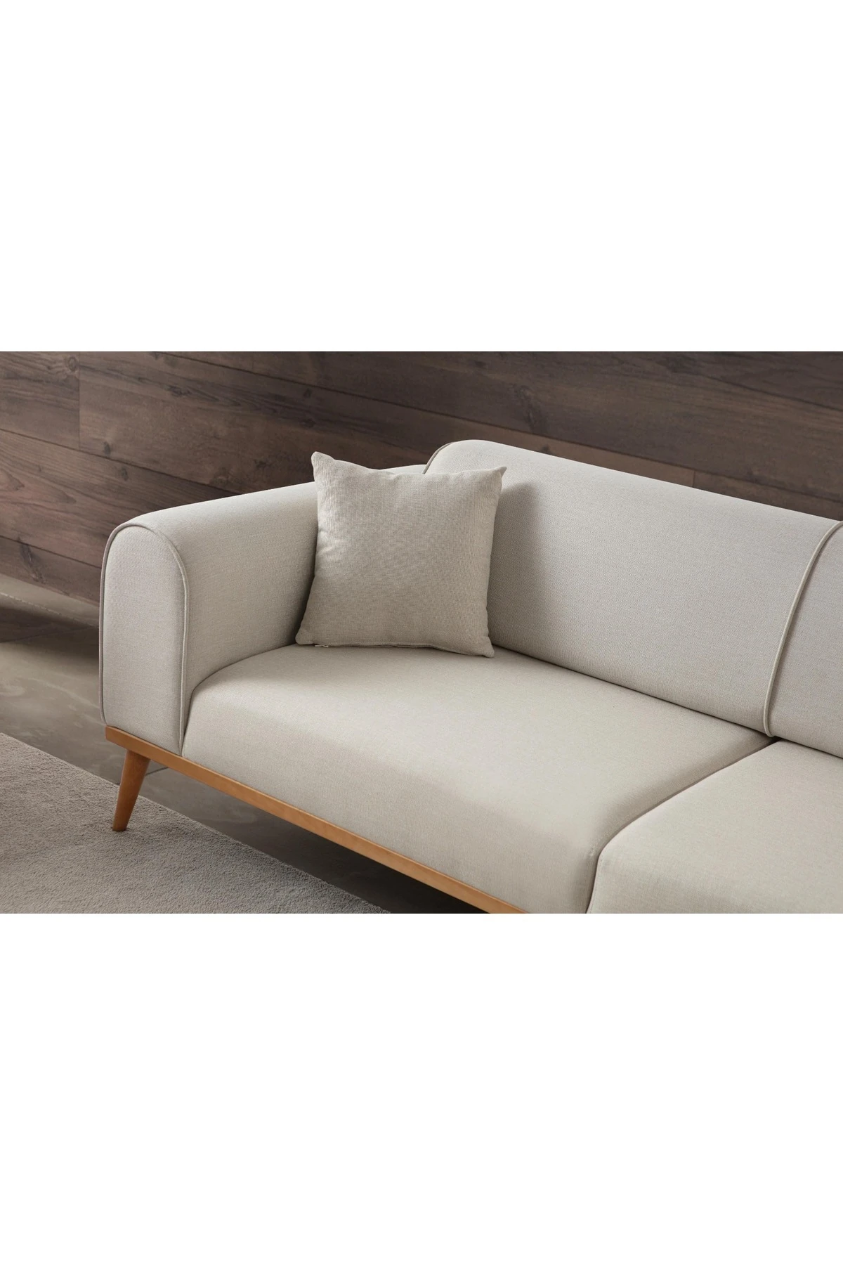 Rebull 3+3+1+1 Koltuk Takımı Bej