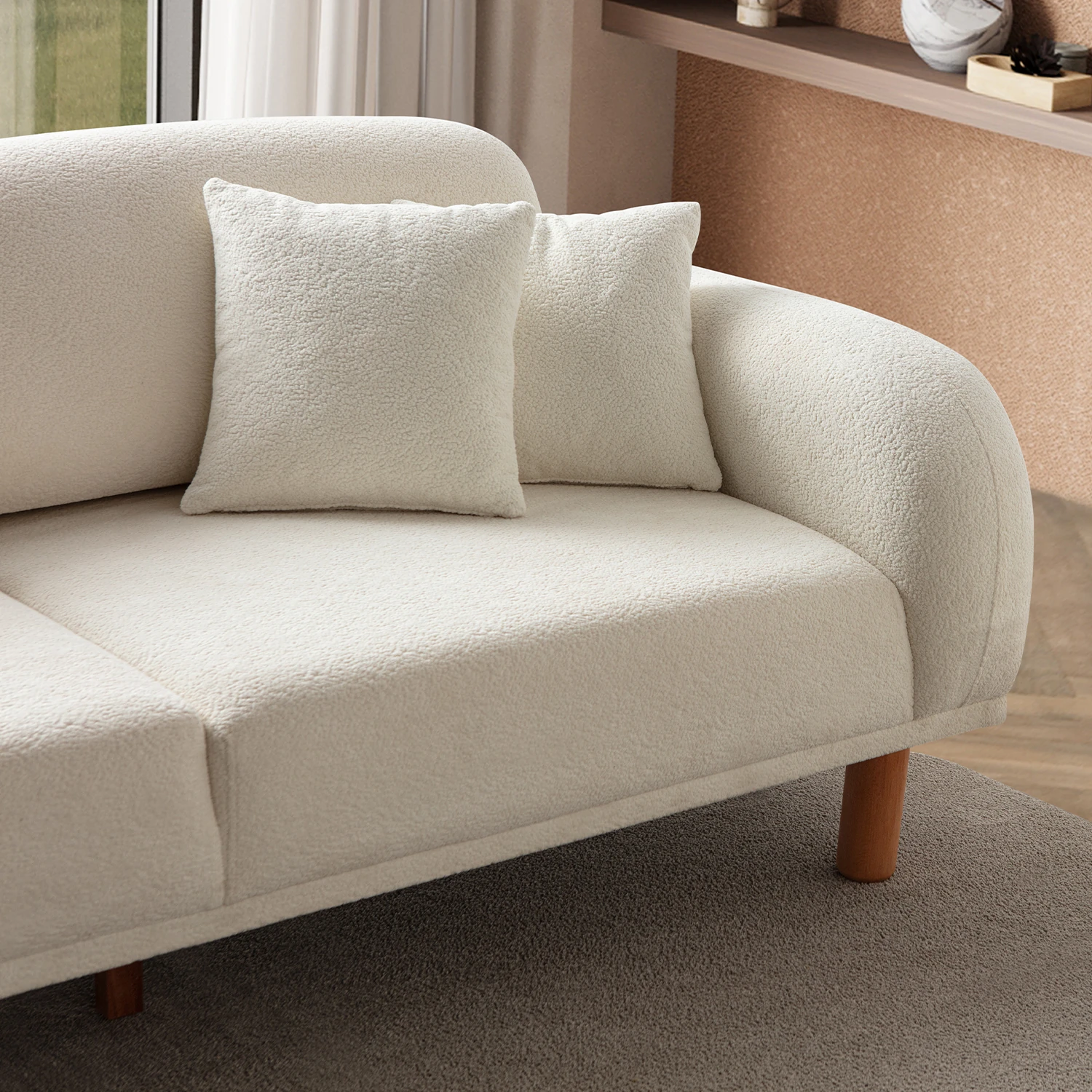 Regnum Koltuk Takımı 3+3+1 Krem