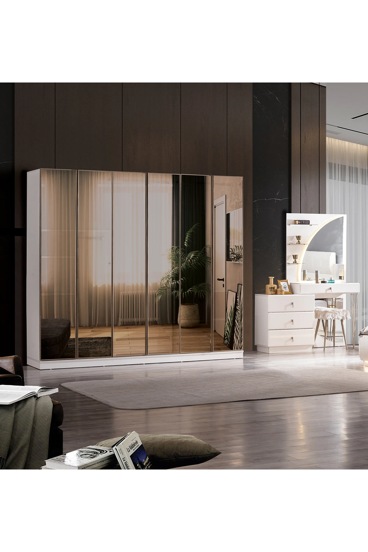 Kelebek Yatak Odası Takımı Gardırop