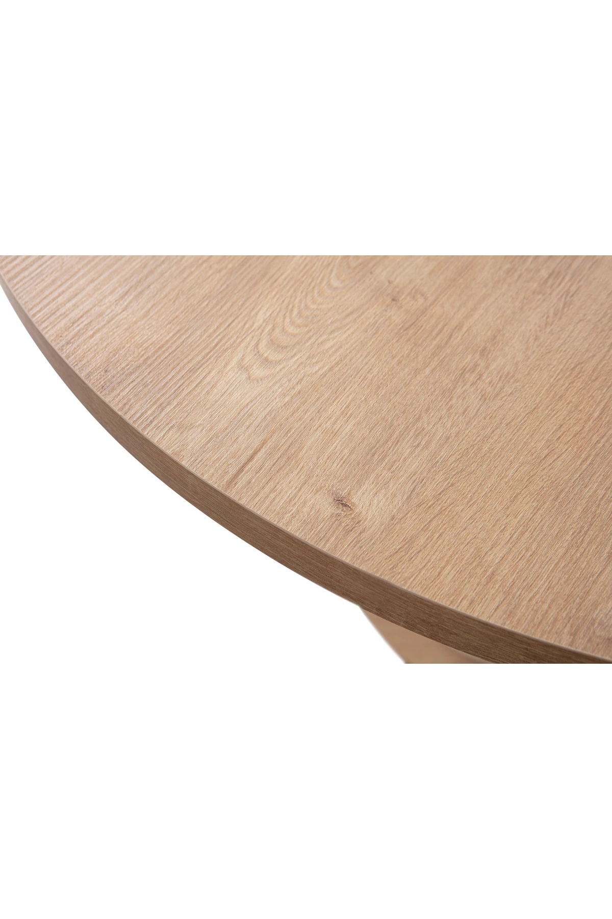 Safir Meşe Yuvarlak Masa