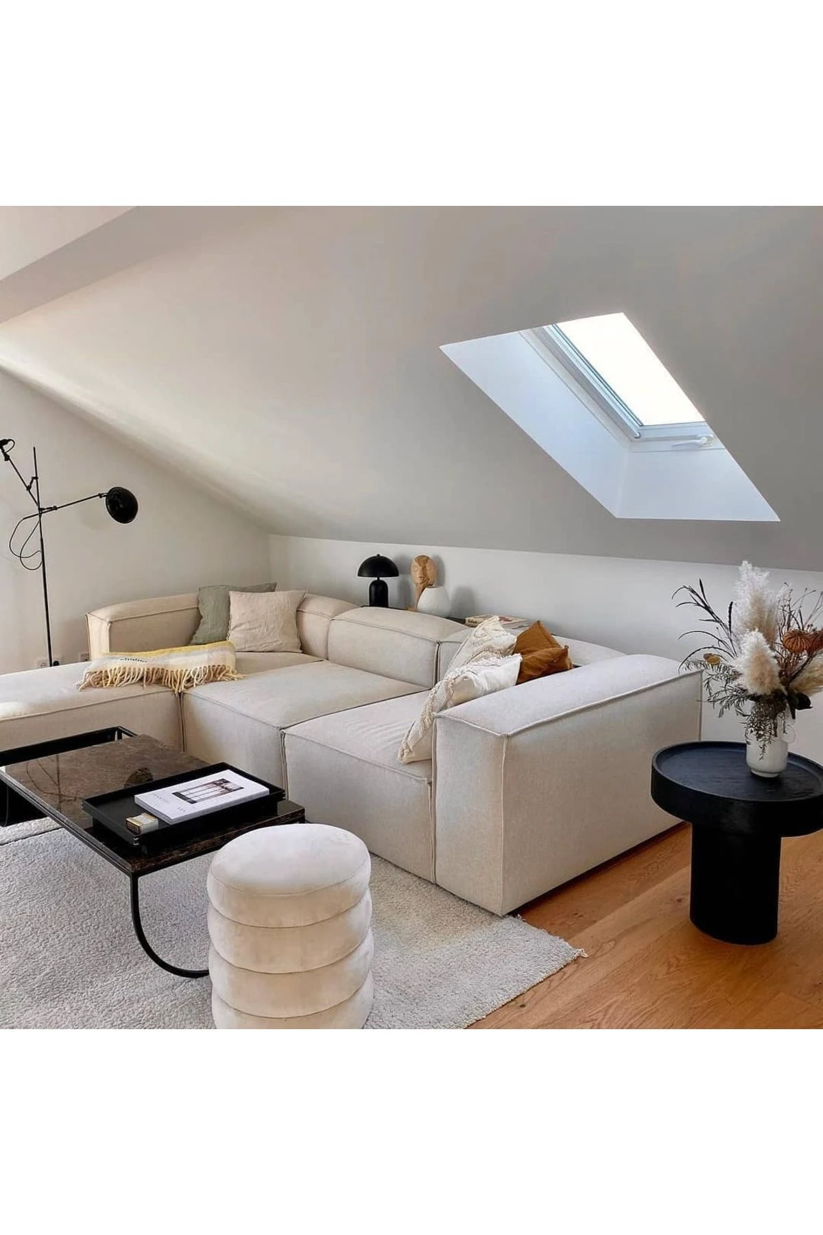 Mira Relax Krem Köşe Koltuk