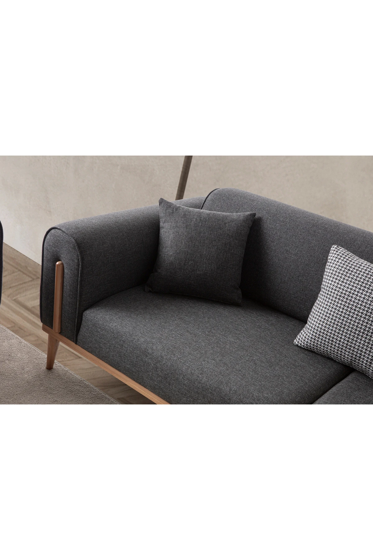 Riva 3+3 Koltuk Takımı Antrasit