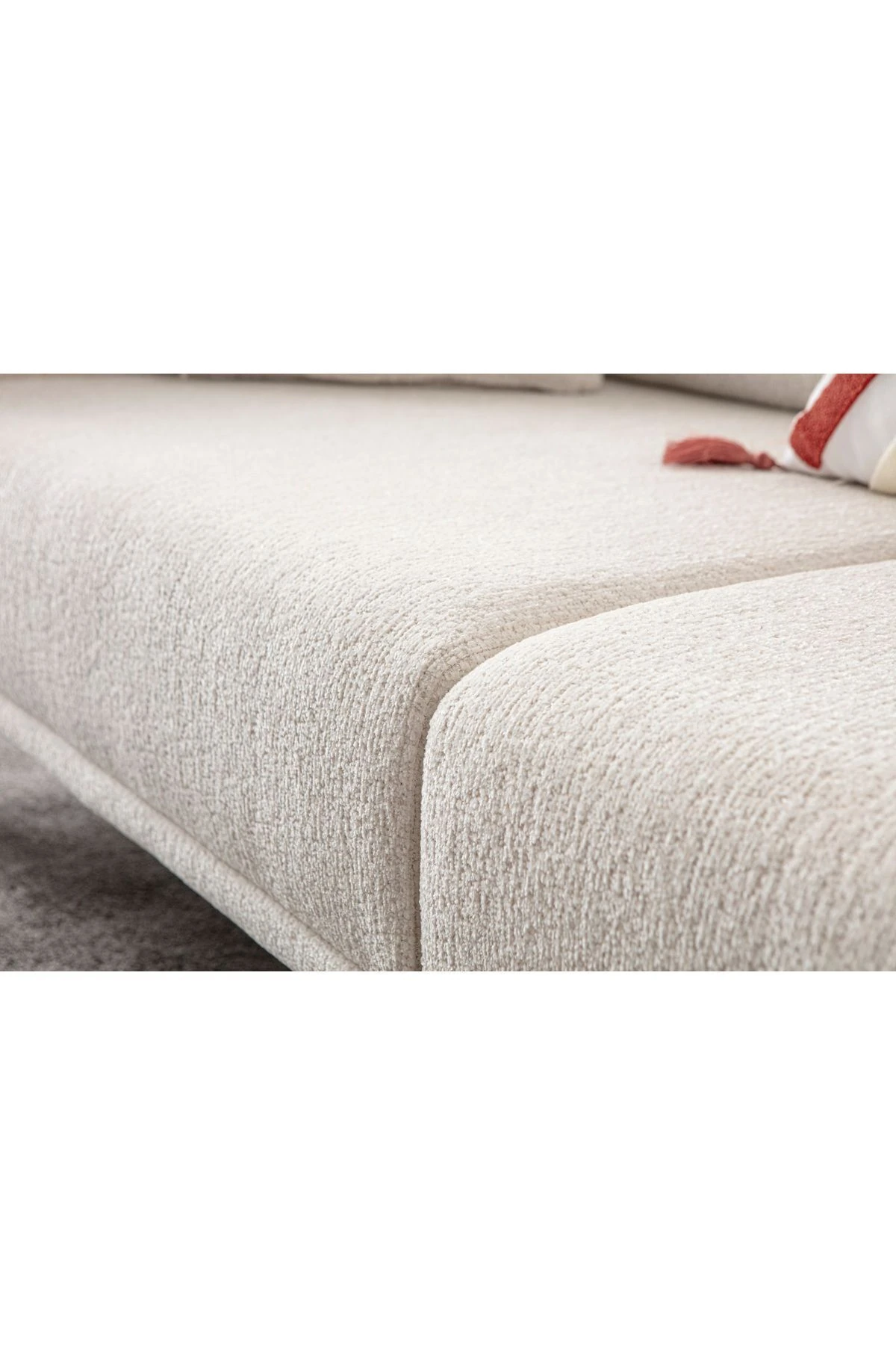 Armoni Üçlü Koltuk Krem