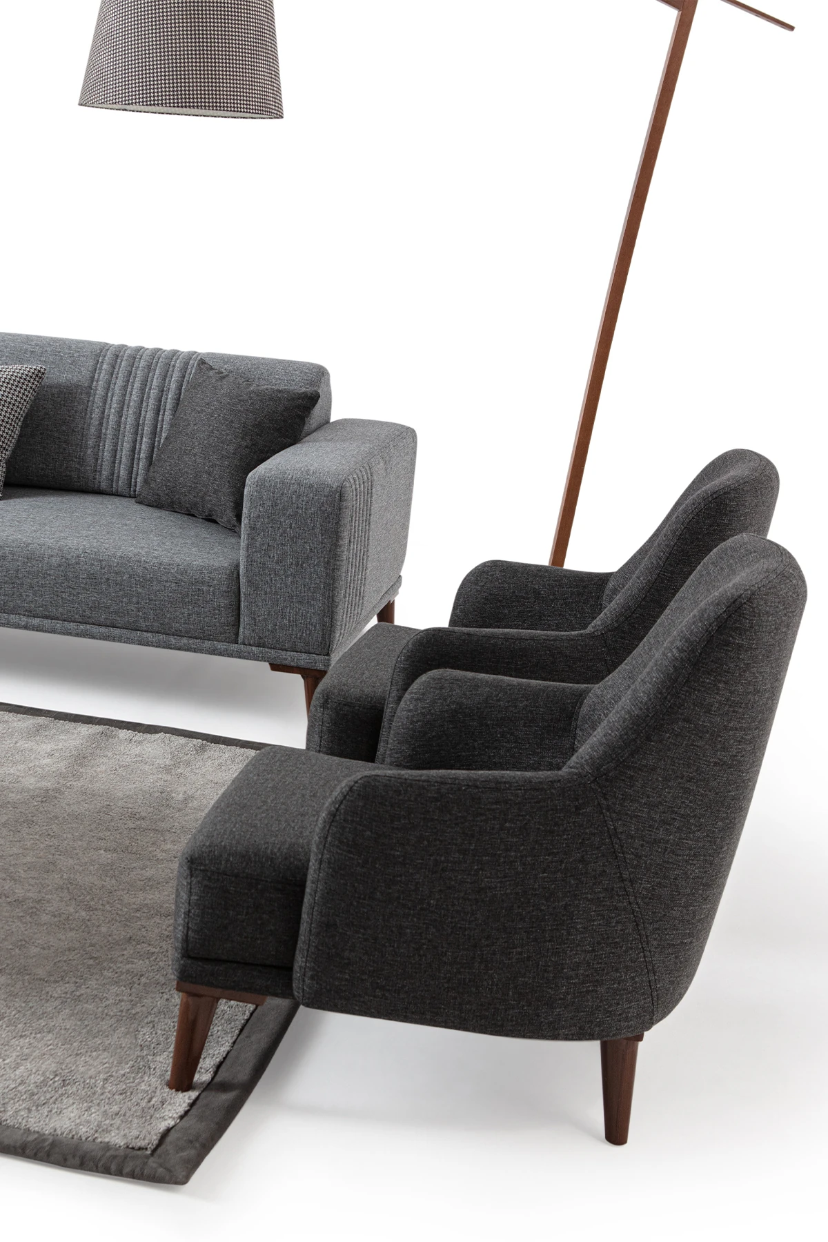 Regnar 3+3+1+1 Koltuk Takımı Gri