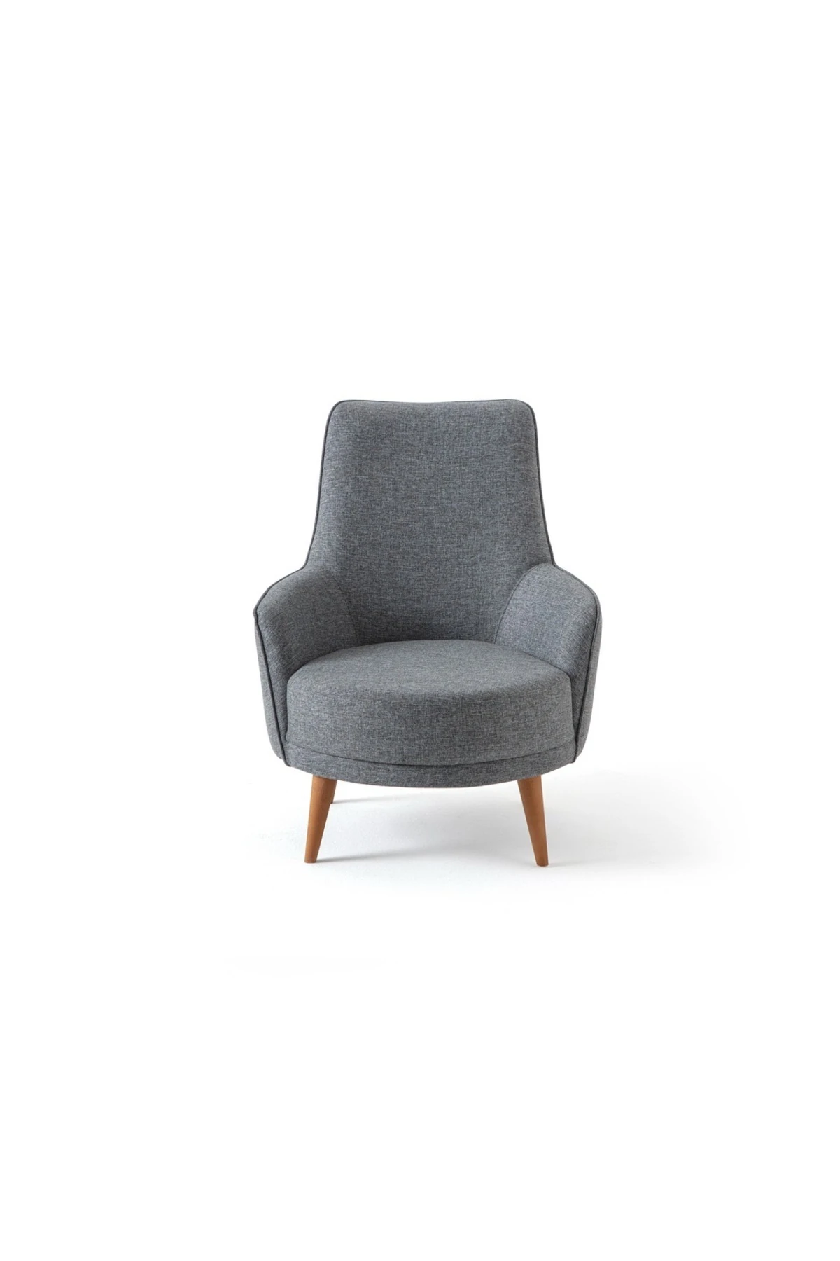 Rebul Keten Berjer Gri Tekli Koltuk