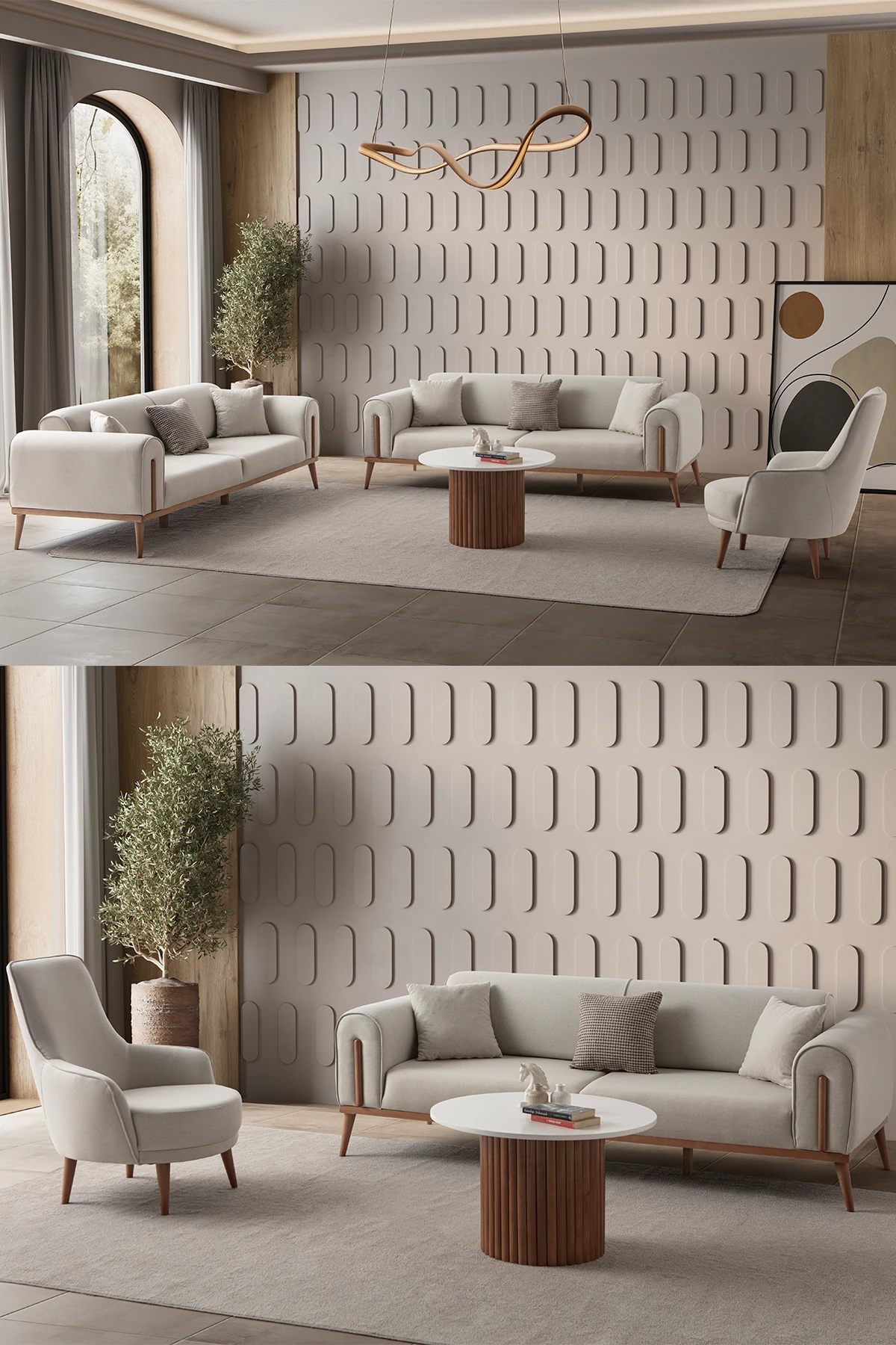 Riva 3+3+1+1 Koltuk Takımı