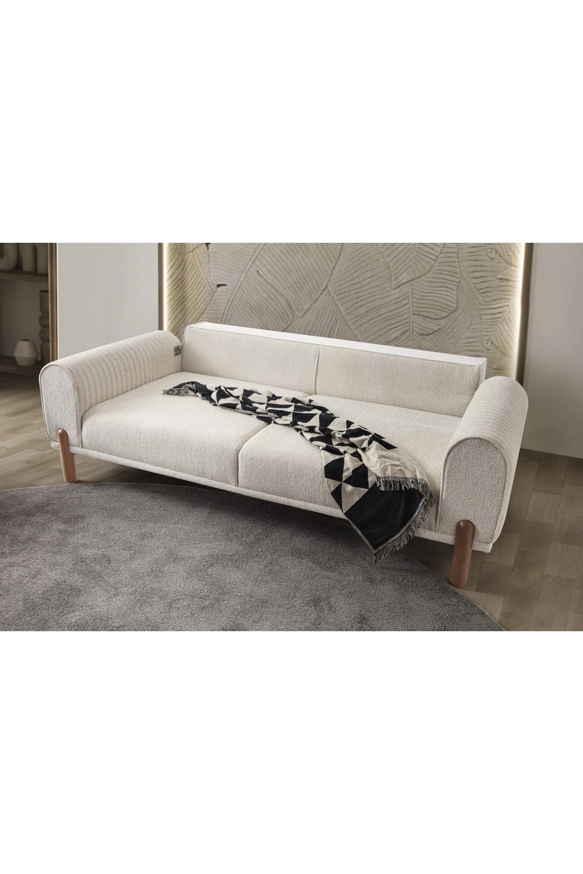 Armoni 3+3 Koltuk Takımı Krem