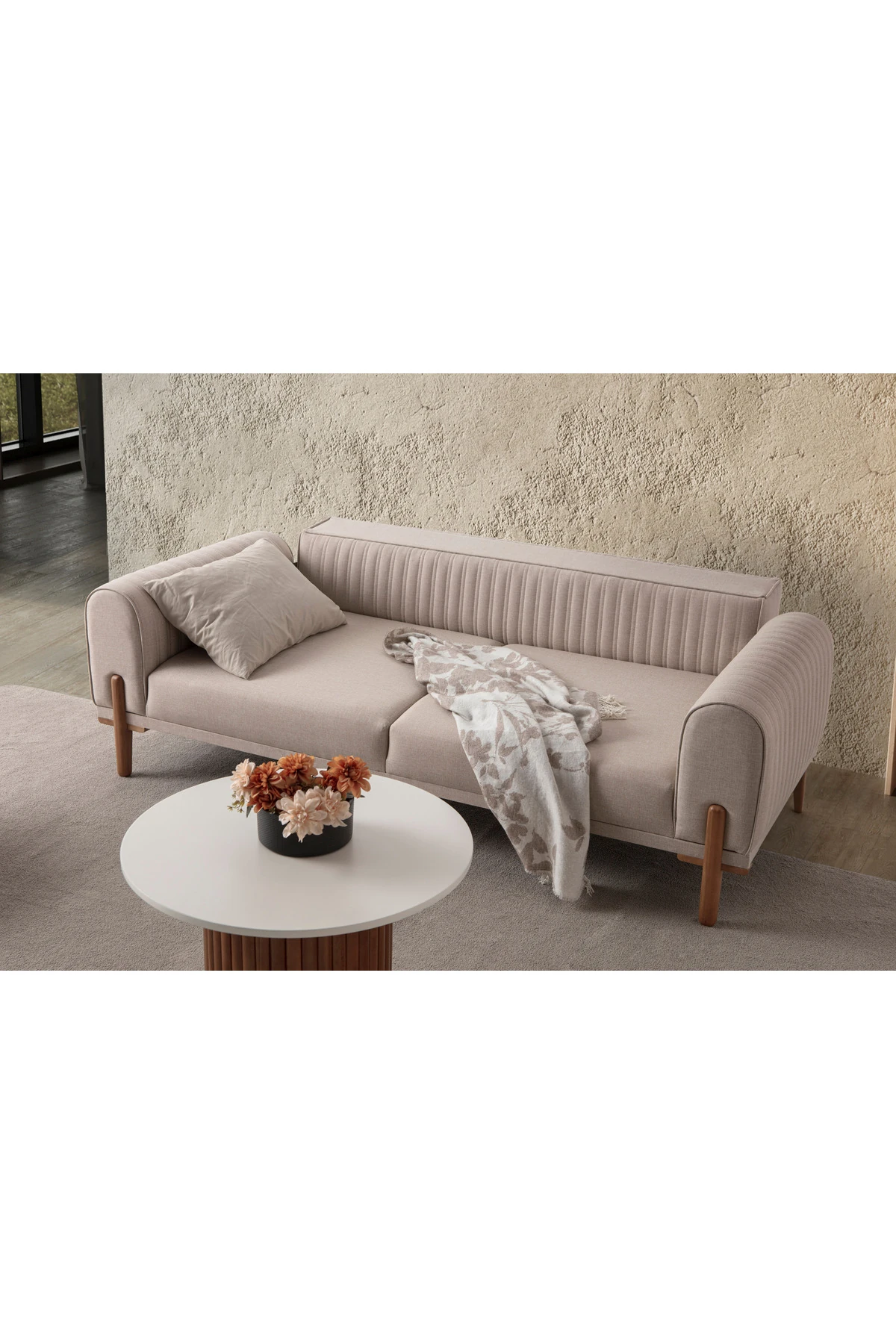 Galata Üçlü Koltuk Sütlü Kahve