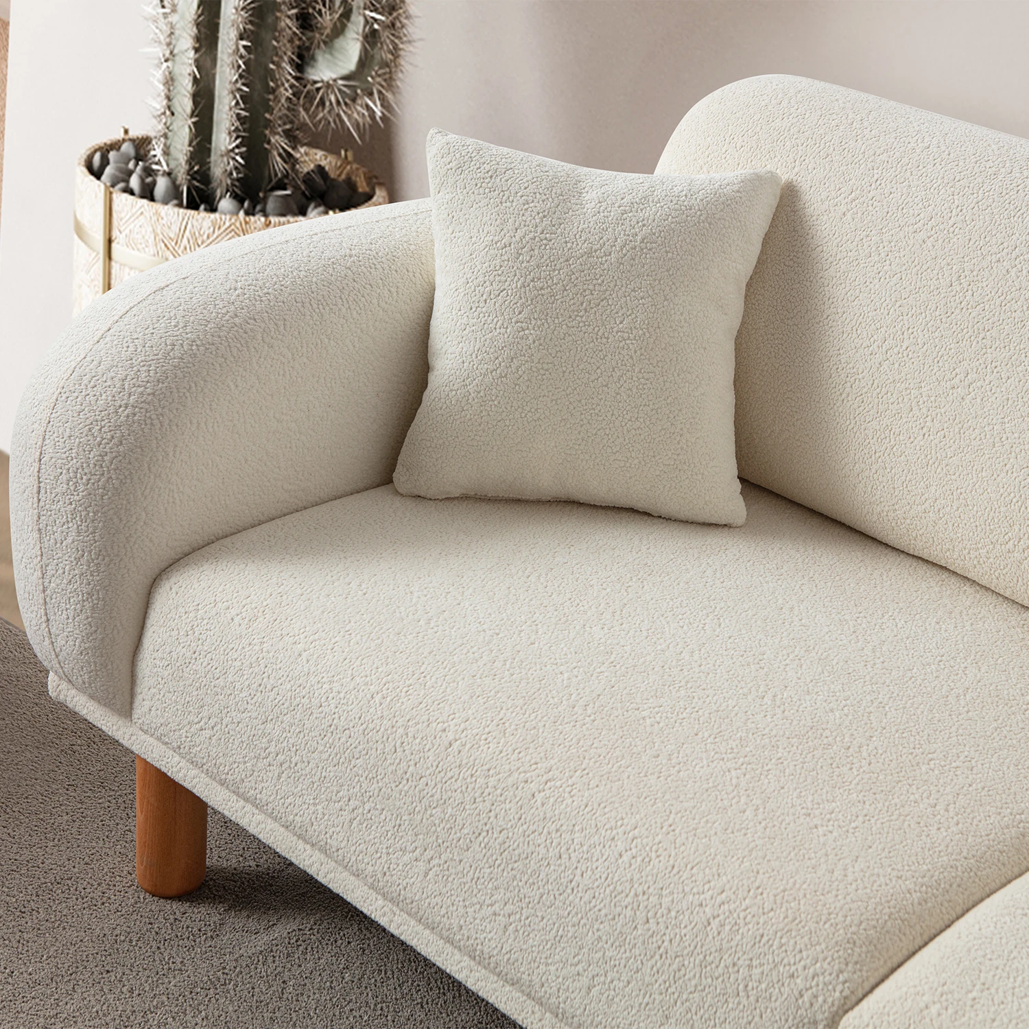 Regnum Koltuk Takımı 3+3+1 Krem