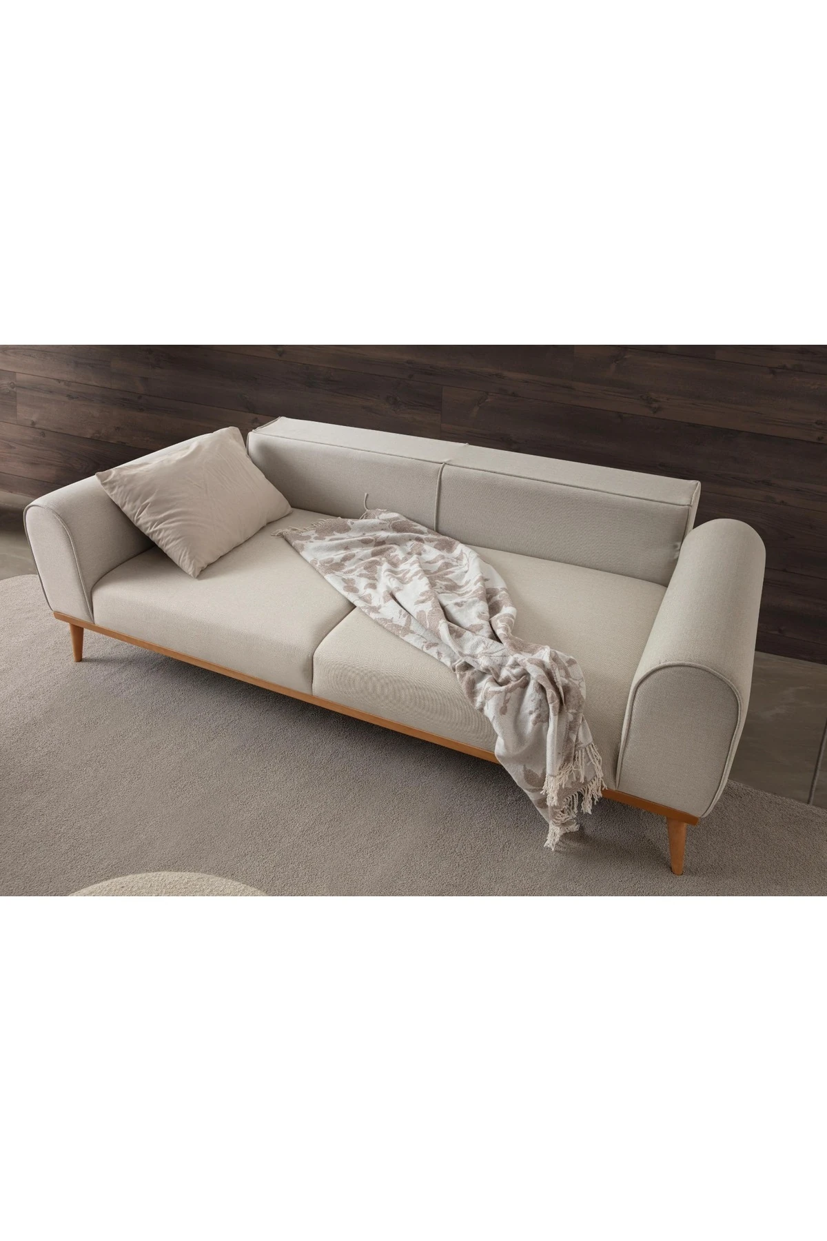 Rebul 3+1 Koltuk Takımı Bej Renk