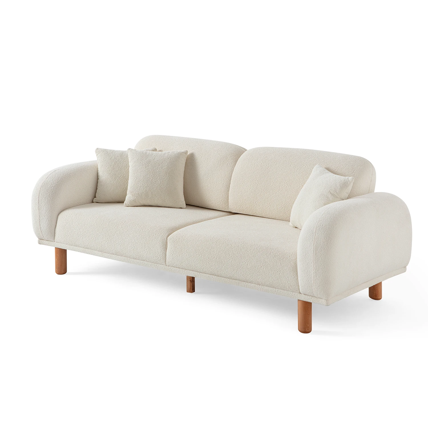 Regnum Üçlü Koltuk Krem