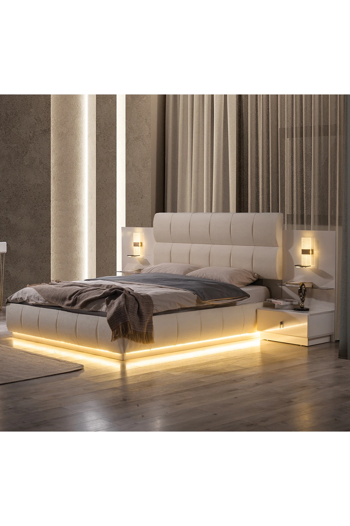 Kelebek Bazalı Karyola