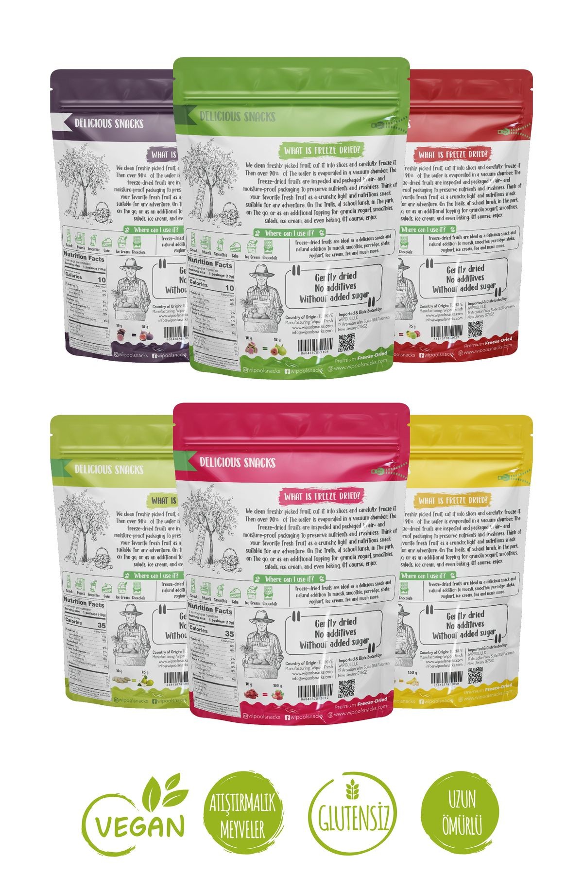 Wipool Freeze Dried Aile Paketi (12'li Paket)