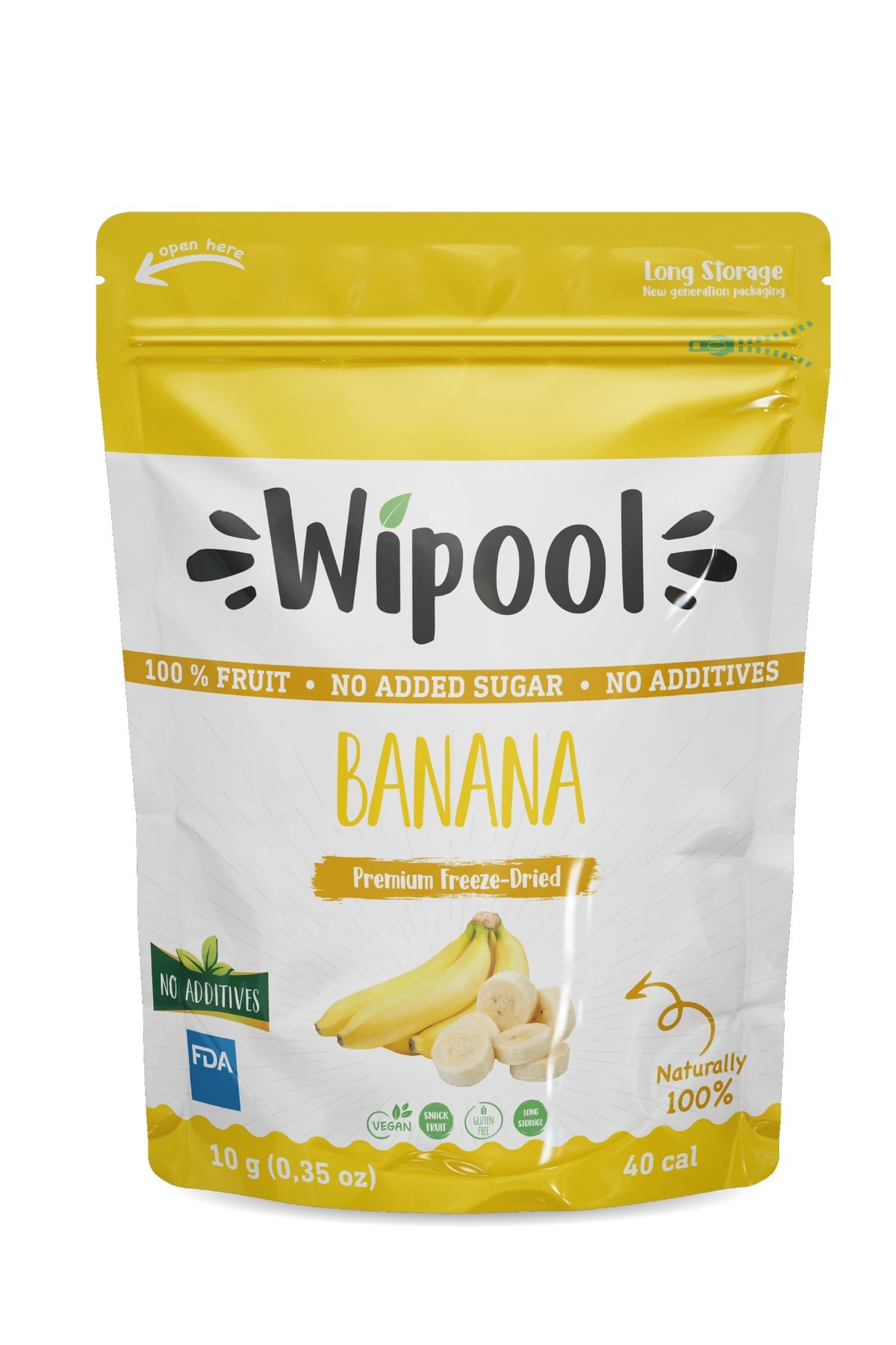 Wipool Freeze Dried Muz