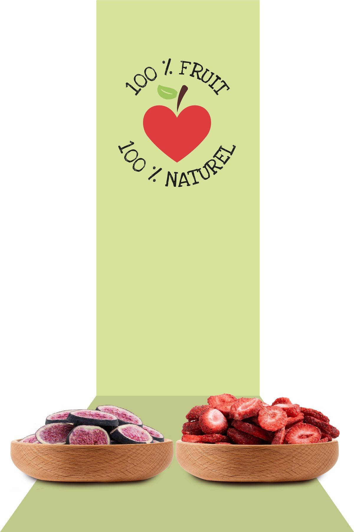 Wipool Freeze Dried Çilek-Siyah İncir (6'lı Paket)