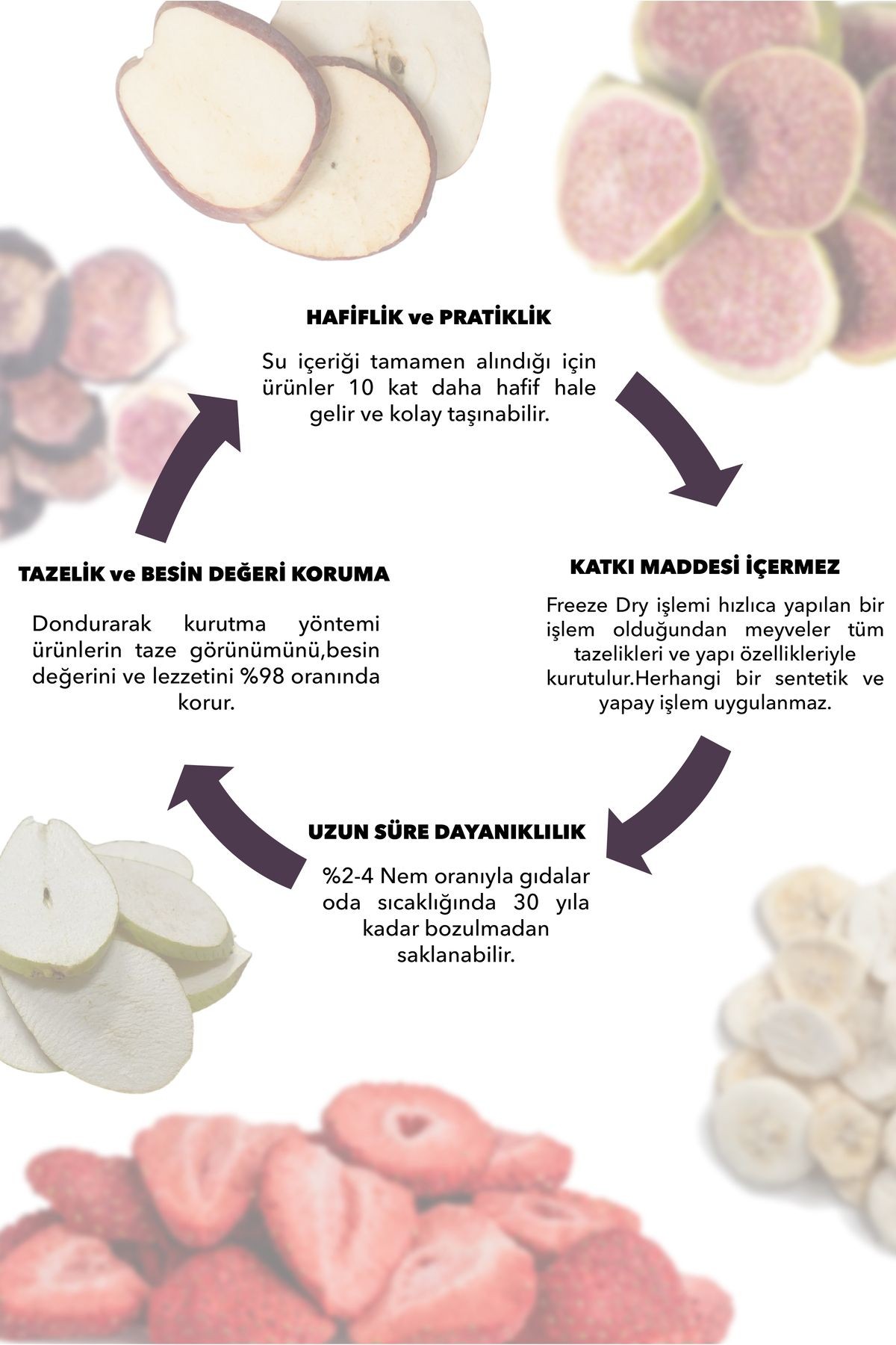 Wipool Freeze Dried Armut (3'lü Paket)