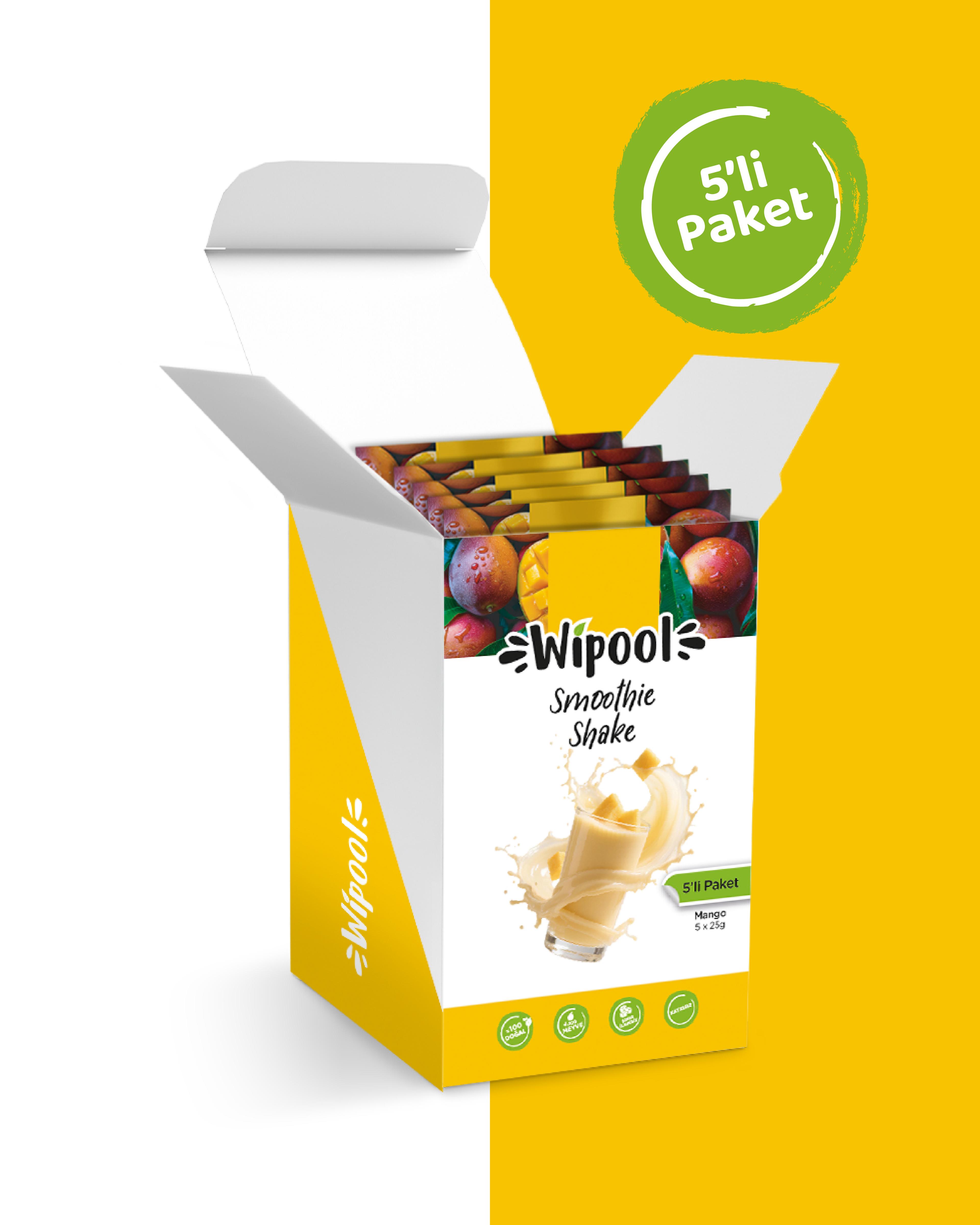 Smoothie Shake Mango (5'li Paket)