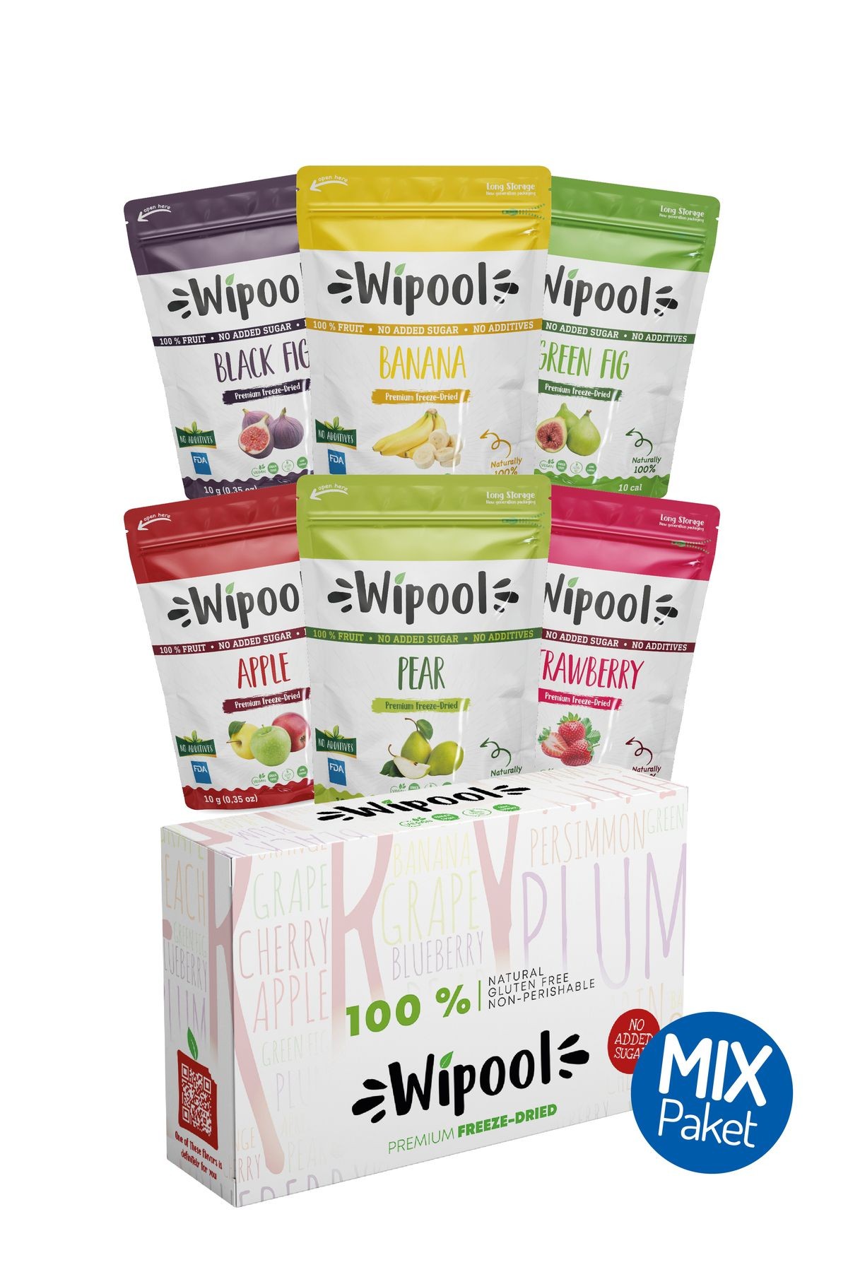 Wipool Freeze Dried Full Mix (6'lı Paket)