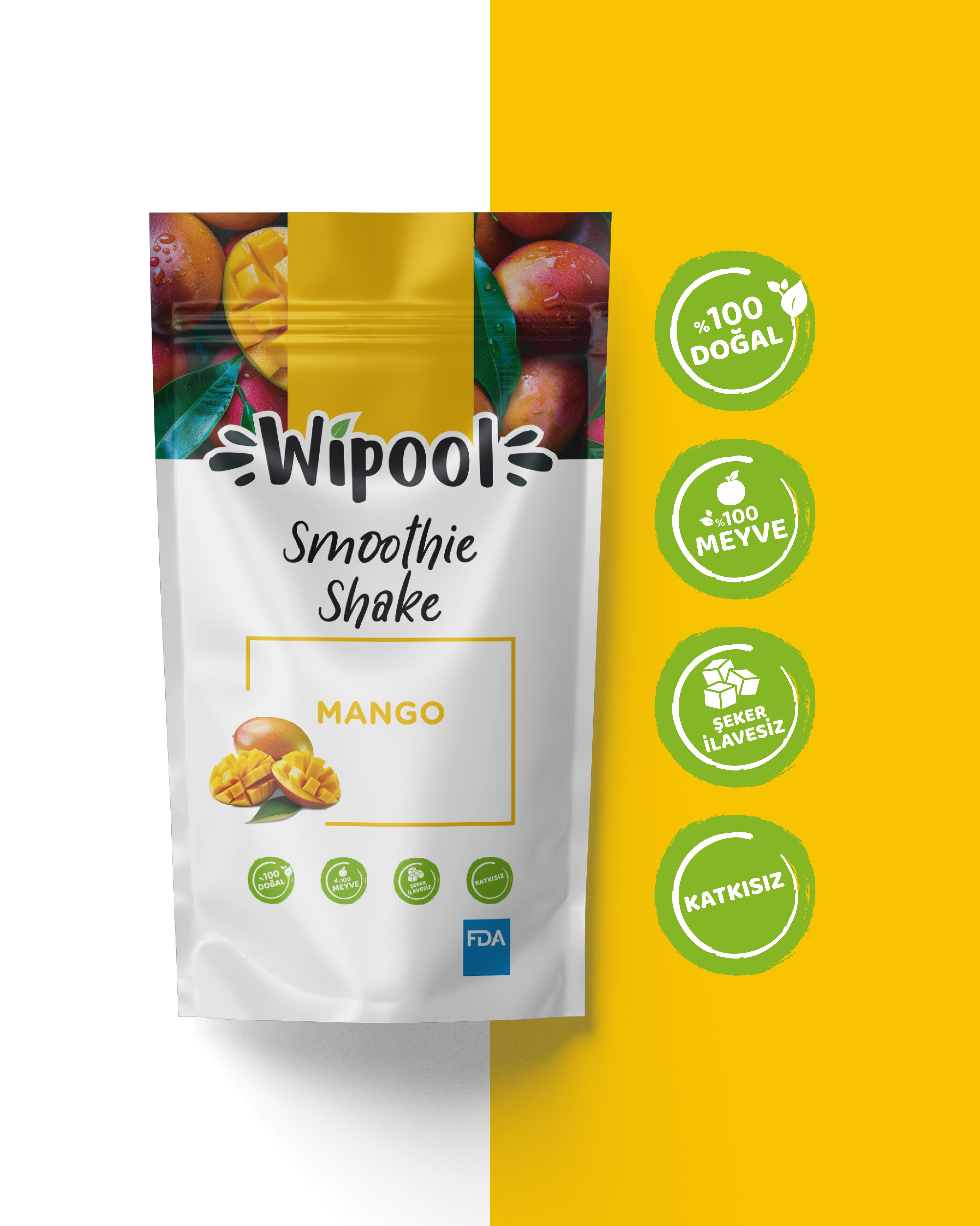 Smoothie Shake Mango (5'li Paket)