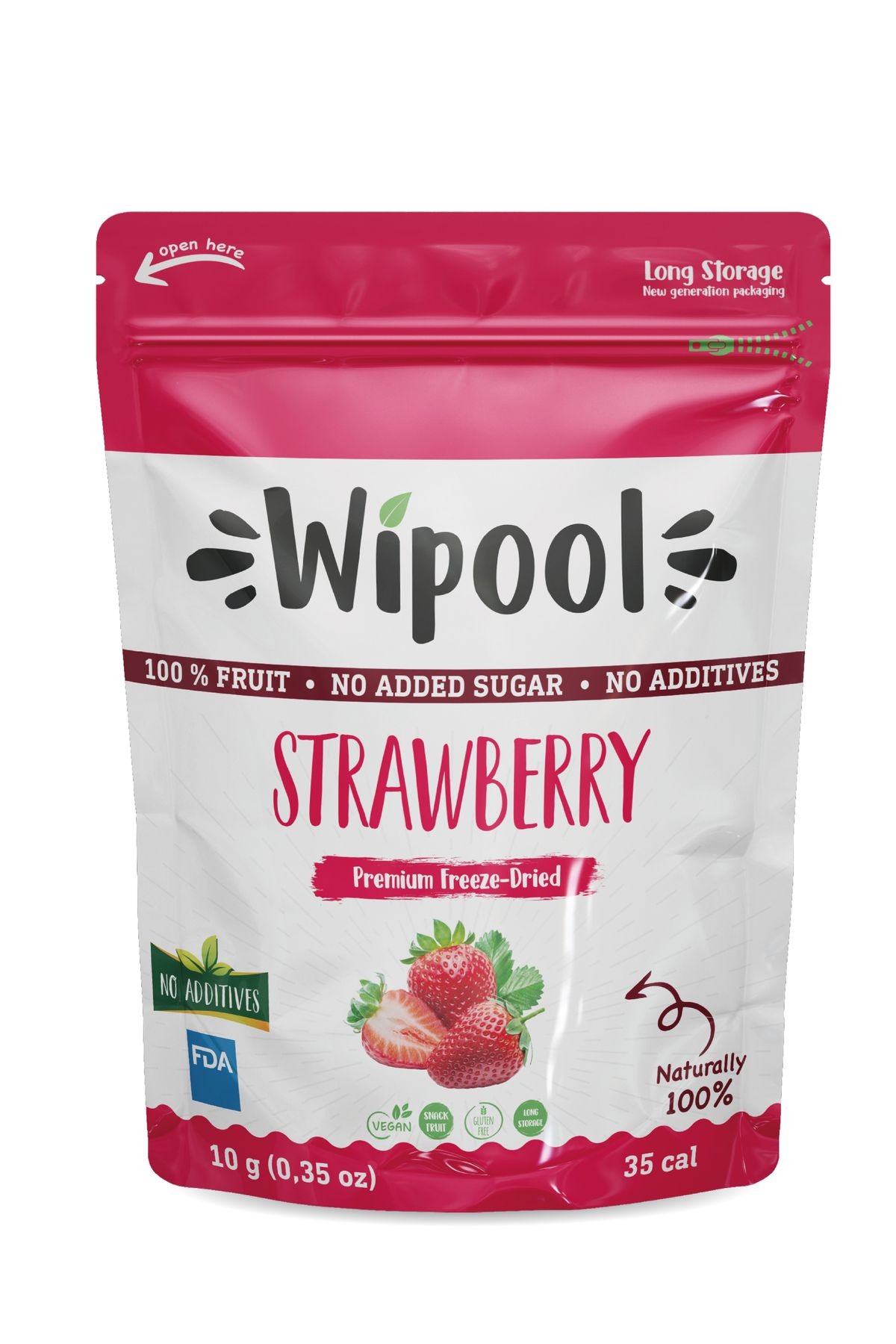 Wipool Freeze Dried Çilek