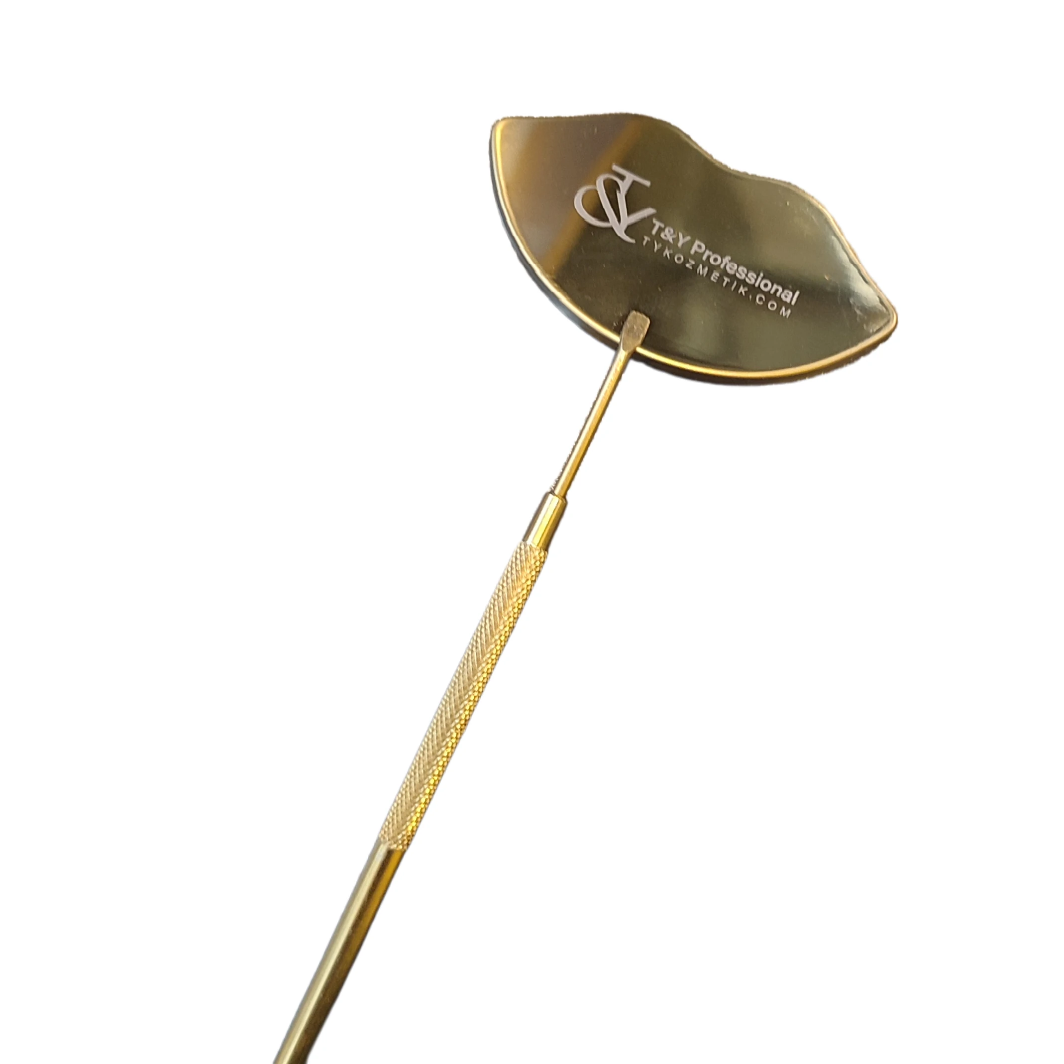 T&Y  Kirpik Aynası , Gold , Dudak Şekli