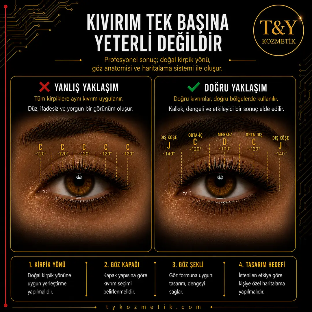 Kıvrım Tek Başına Yeterli Değildir | T&Y Lash Engineering System