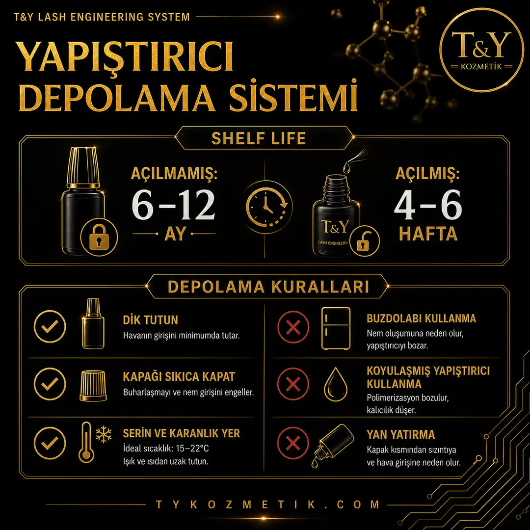 Yapıştırıcı Depolama Sistemi | T&Y Lash Engineering System