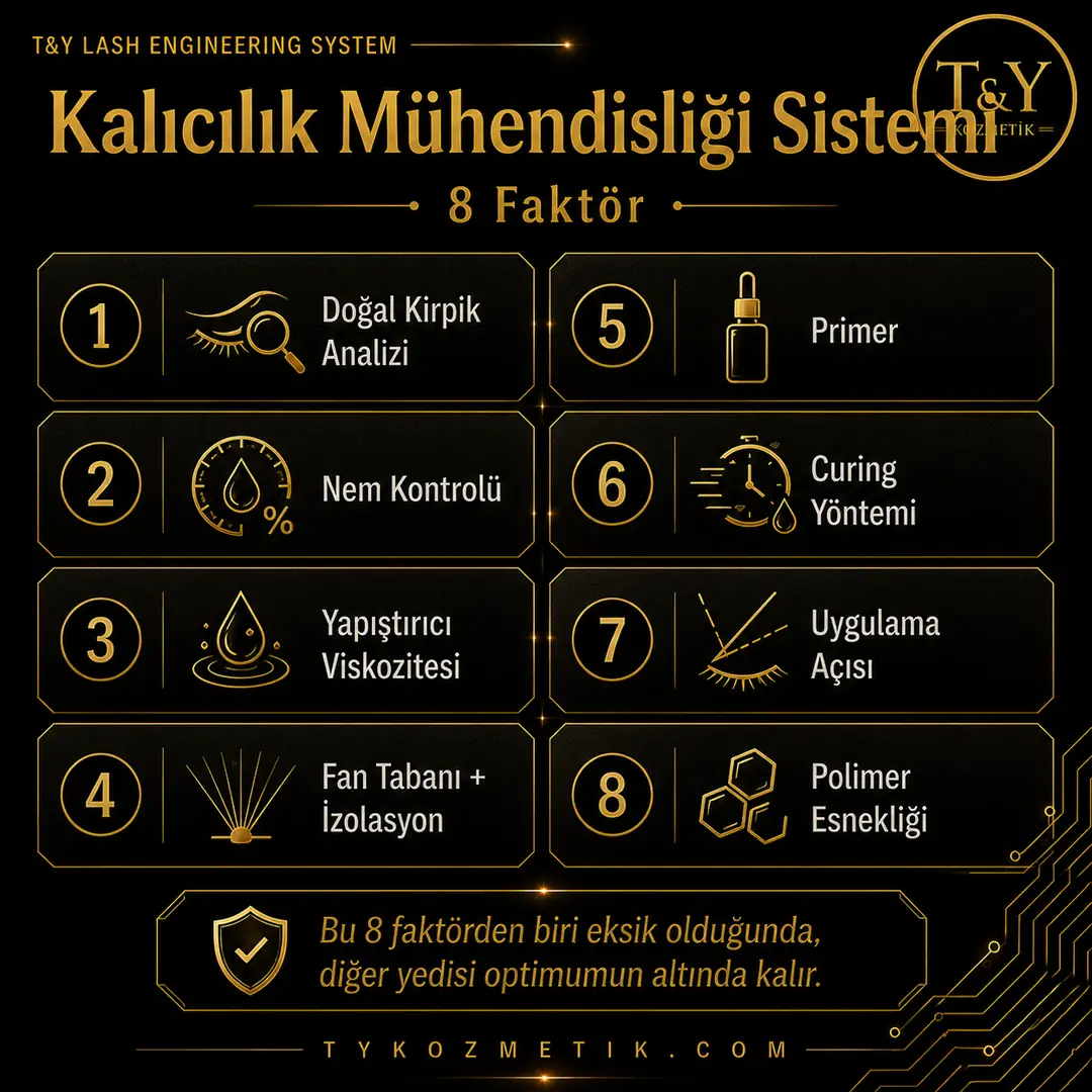 Kalıcılık Mühendisliği Sistemi | T&Y Lash Engineering System