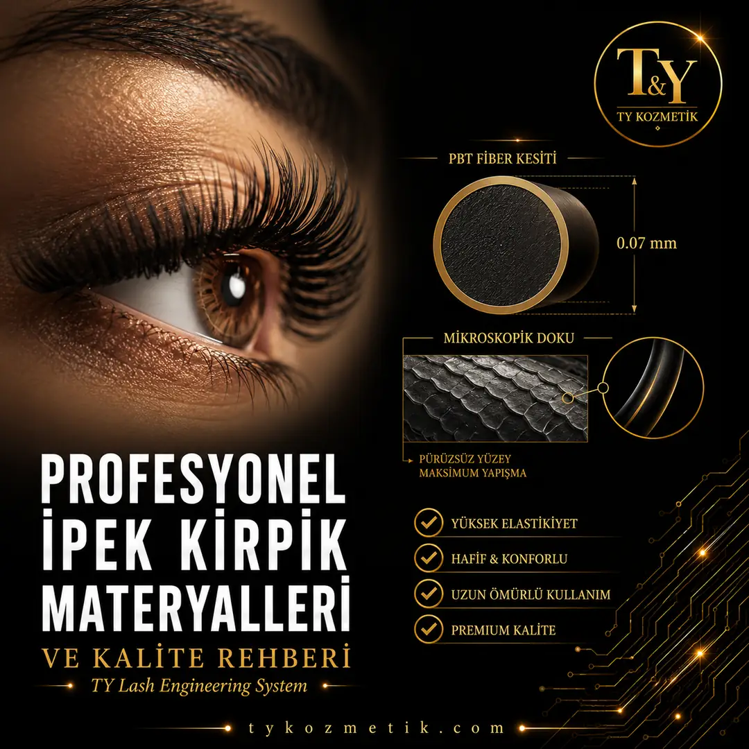 Profesyonel İpek Kirpik Materyalleri ve Kalite Rehberi — T&Y Lash Engineering System