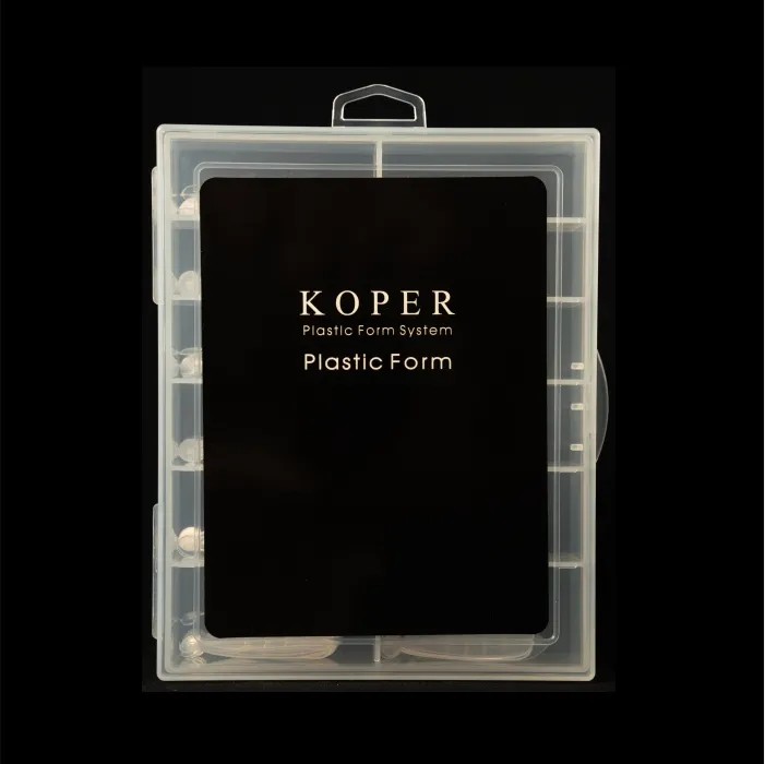 KOPER Protez Tırnak Stiletto Üst Form Kalıp - Kod 02 - 120 Adet / Paket