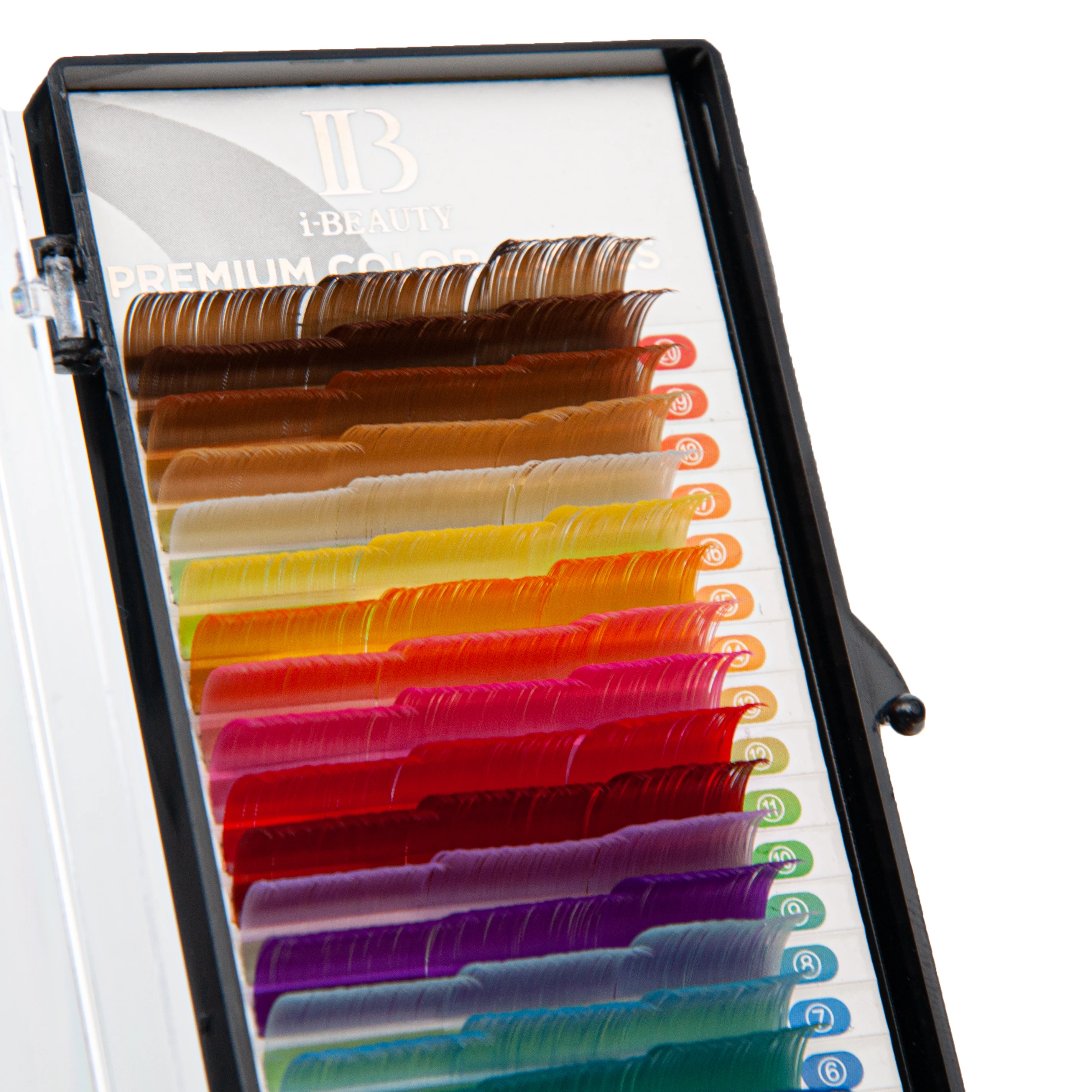 I BEAUTY Volume Renkli Kirpik CC Kıvrım Karışık Renk