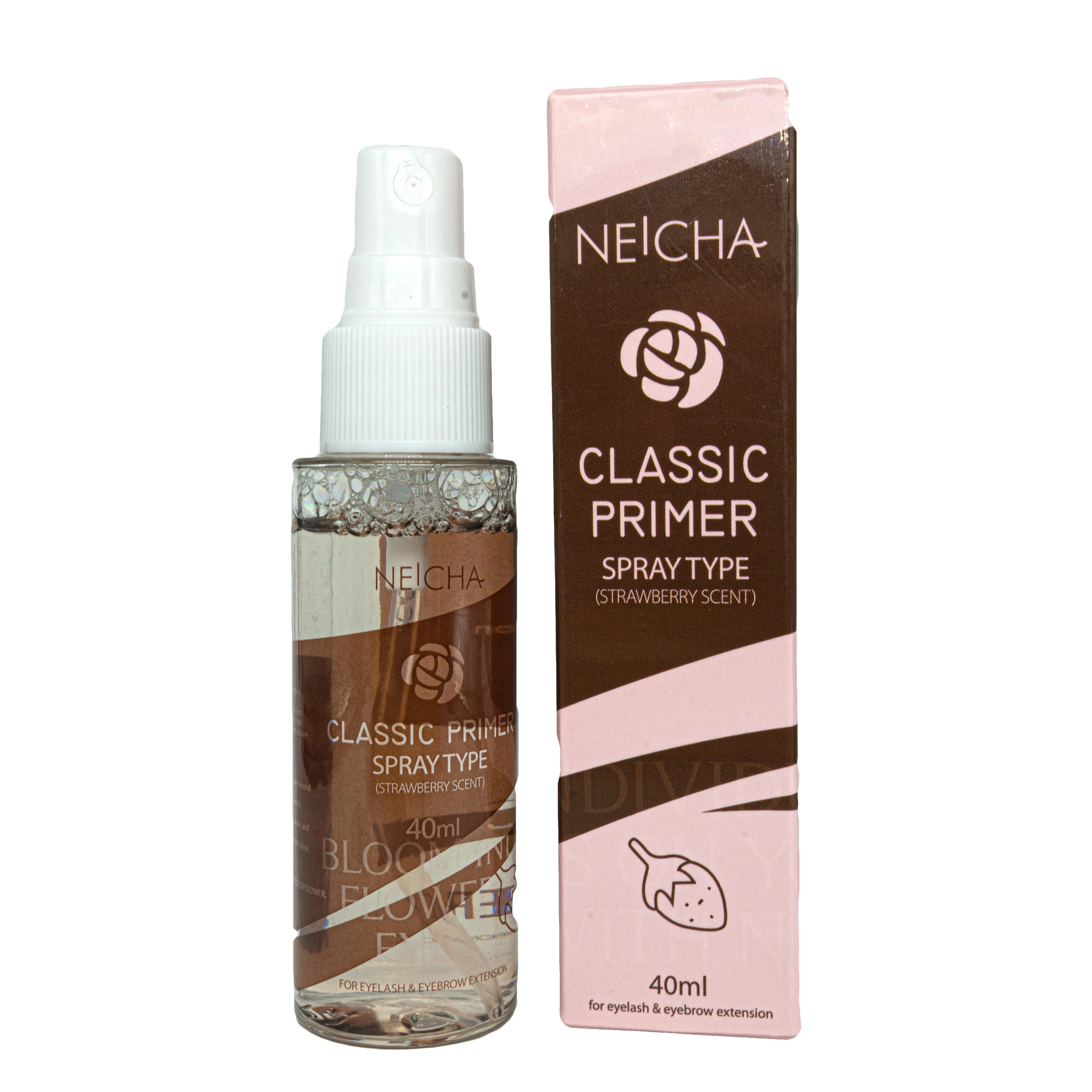 NEICHA Kirpik Temizleyici Astar Çilek Kokulu 40 ml