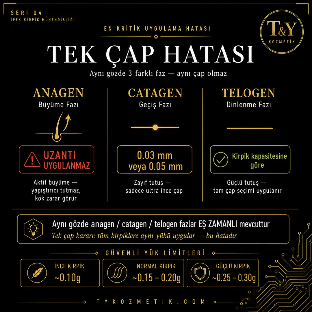 Çap seçim sistemi — T&Y Lash Engineering System