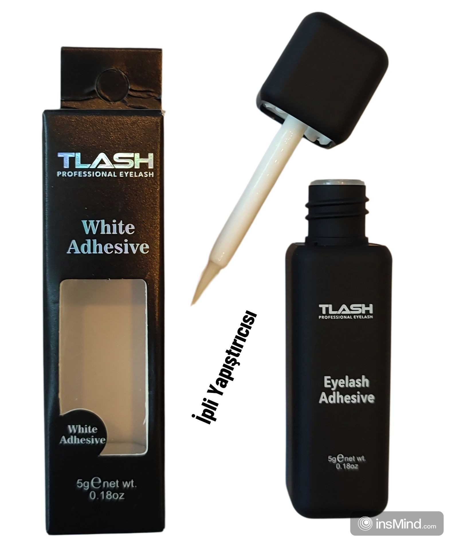 TLASH İpli Kirpik Yapıştırıcı 5 ml, Şeffaf	