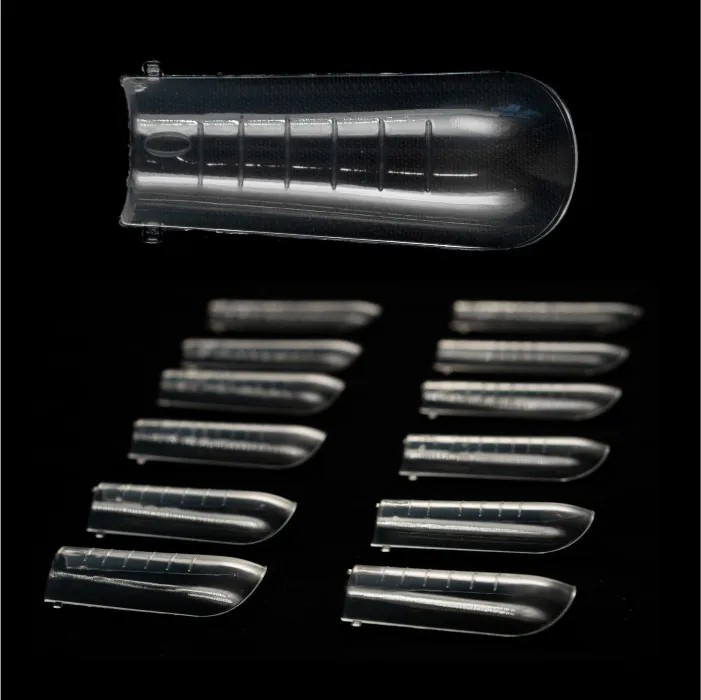 KOPER Protez Tırnak Stiletto Üst Form Kalıp - Kod 02 - 120 Adet / Paket