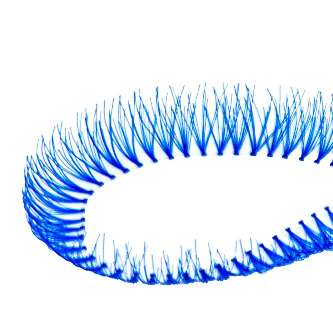 T&Y Renkli İpli Kirpik D Kıvrım 5 İp Lacivert