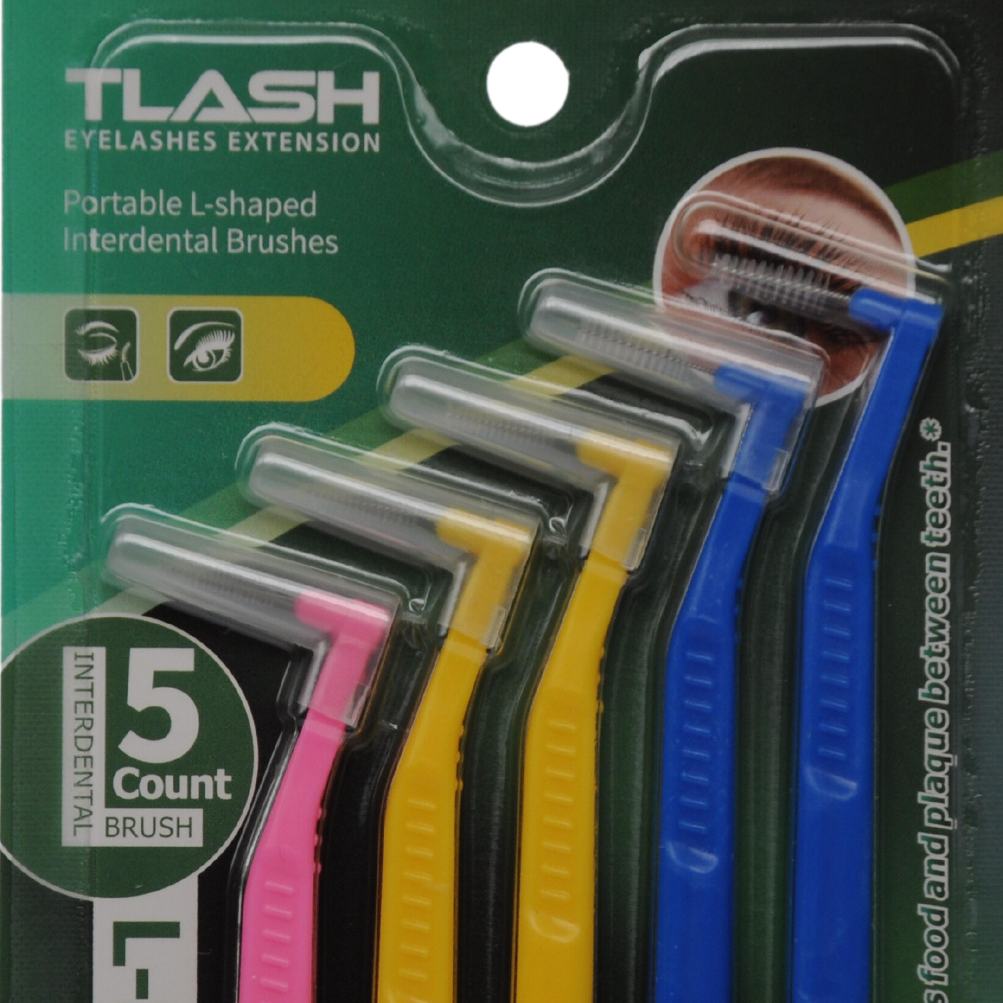 TLASH L Şekilli Mini Fırça 5 Adet