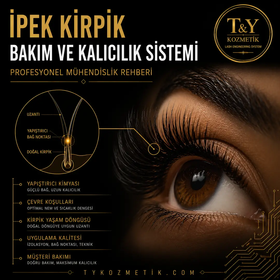 İpek Kirpik Kalıcılık Sistemi | T&Y Lash Engineering System