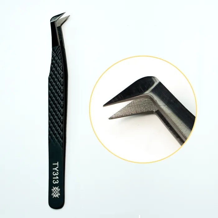 Cımbız , T&Y , 90 Derece Açılı , TY313 , Nano , Siyah
