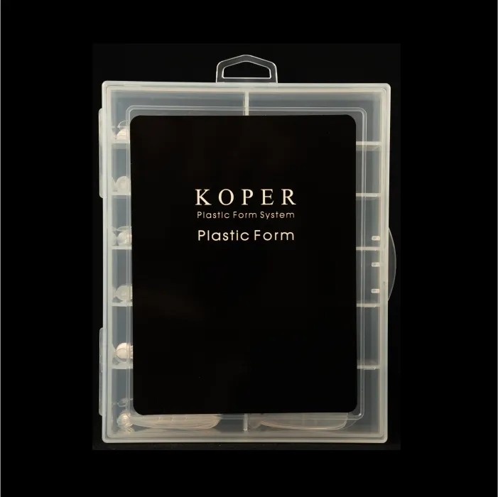 KOPER Protez Tırnak Stiletto Üst Form Kalıp - Kod 03 - 120 Adet / Paket