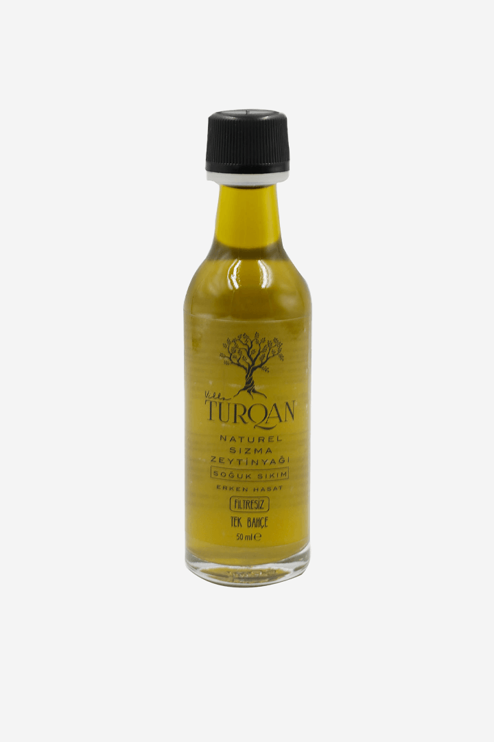 2023 / 2024 Erken Hasat Soğuk Sıkım  Zeytinyağı 50 ML - Filtresiz - Deneme Boyu